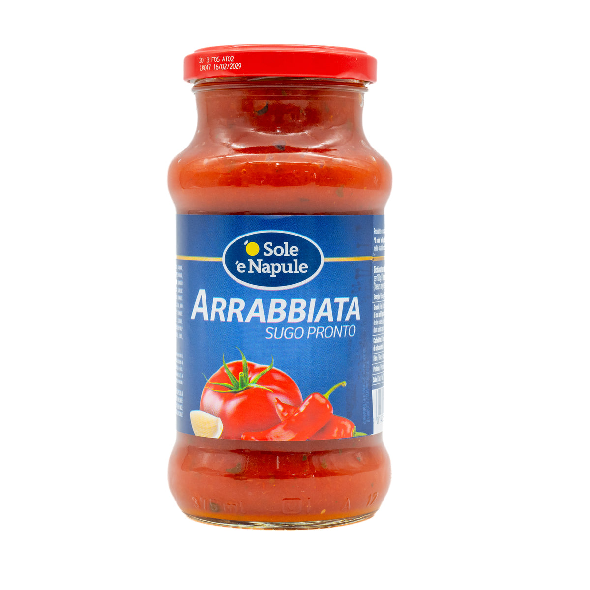 Sos de roșii Arrabbiata ’O Sole ’e Napule, 350 g