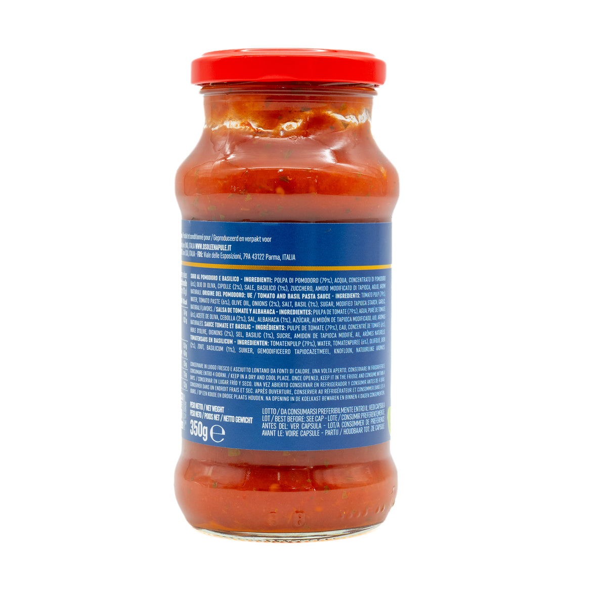 Sos de roșii cu busuioc ’O Sole ’e Napule, 350 g