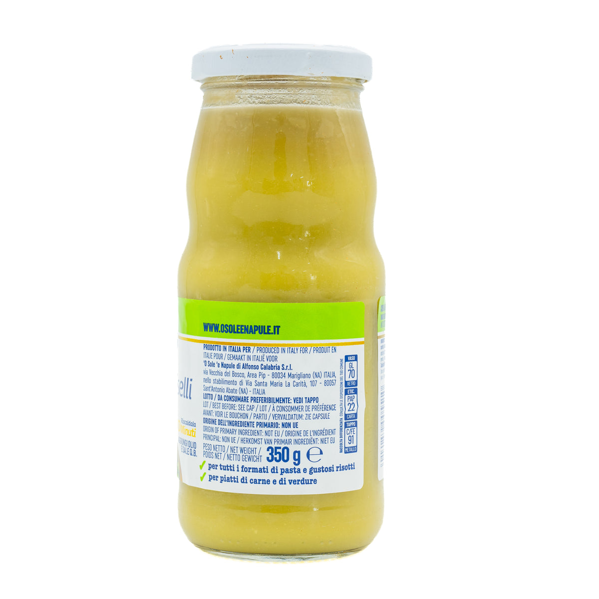Cremă de mazăre ’O Sole ’e Napule, 350 g