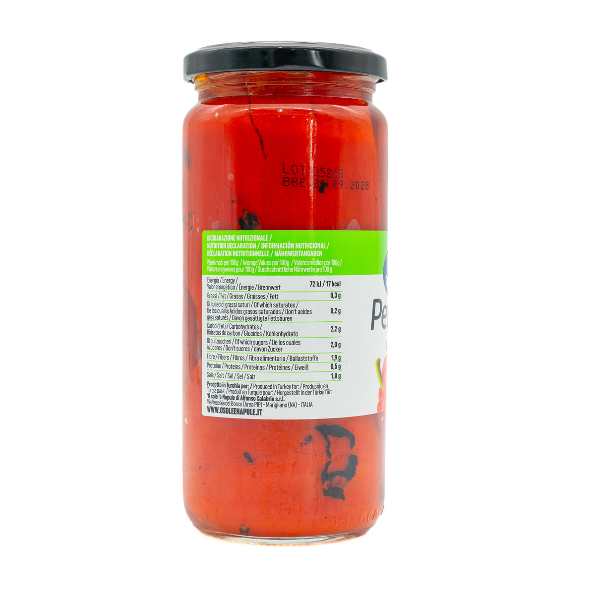 Ardei copți ’O Sole ’e Napule, 480 g