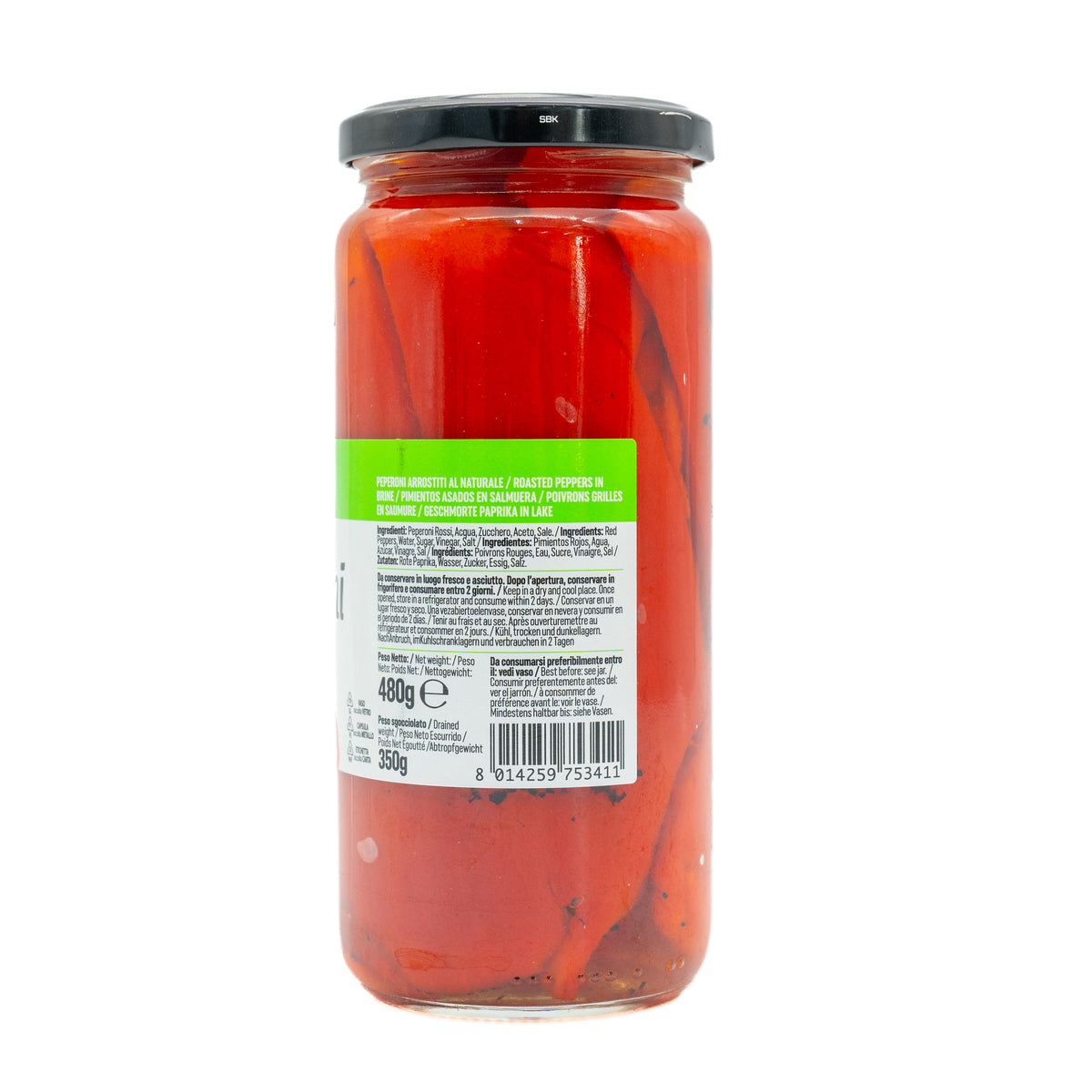 Ardei copți ’O Sole ’e Napule, 480 g