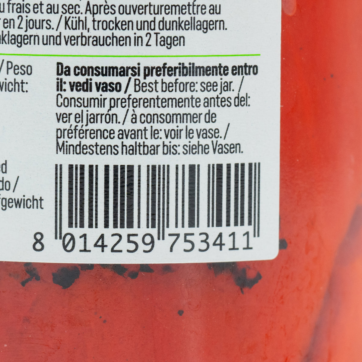 Ardei copți ’O Sole ’e Napule, 480 g