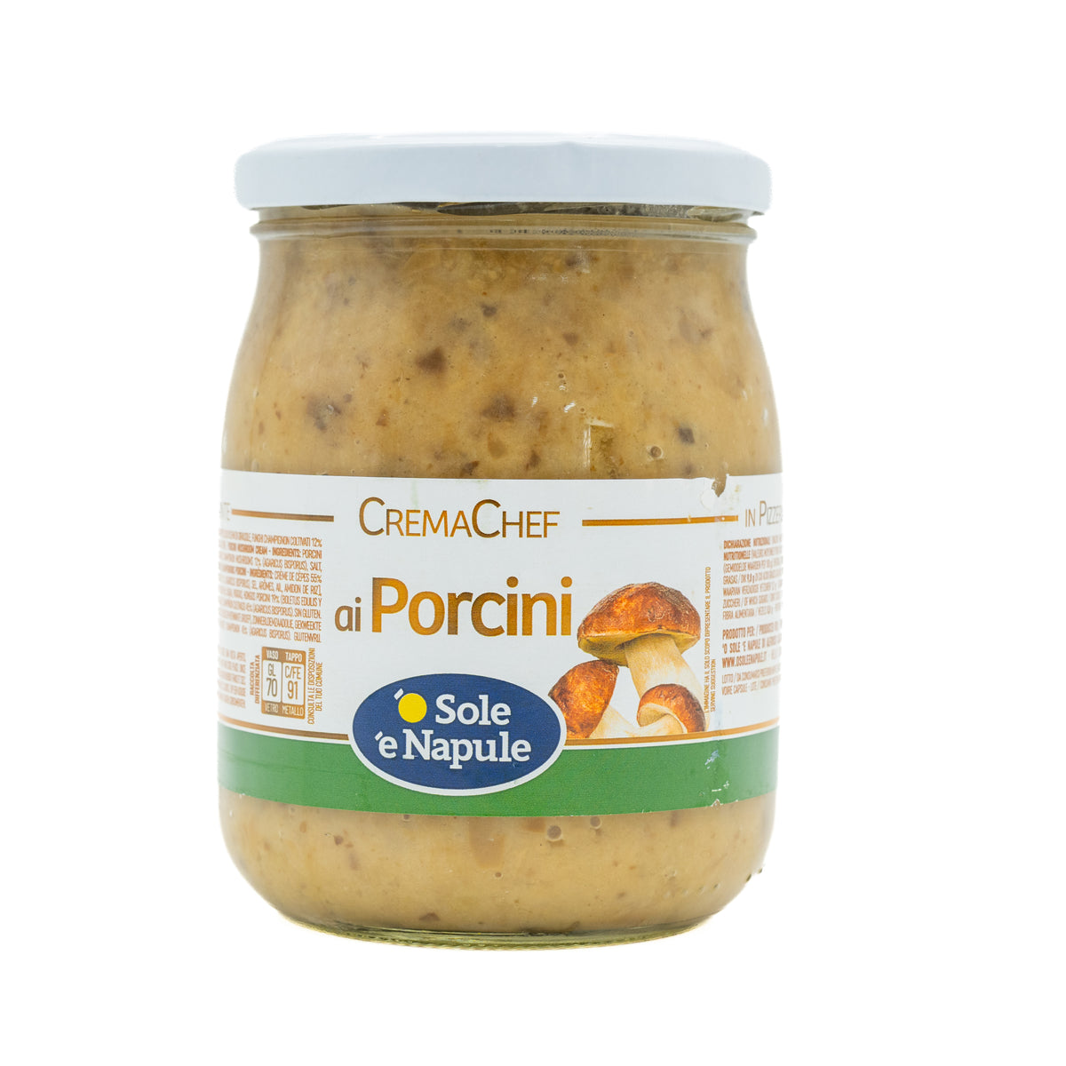 Cremă de ciuperci cu hribi CremaChef ’O Sole ’e Napule, 540 g