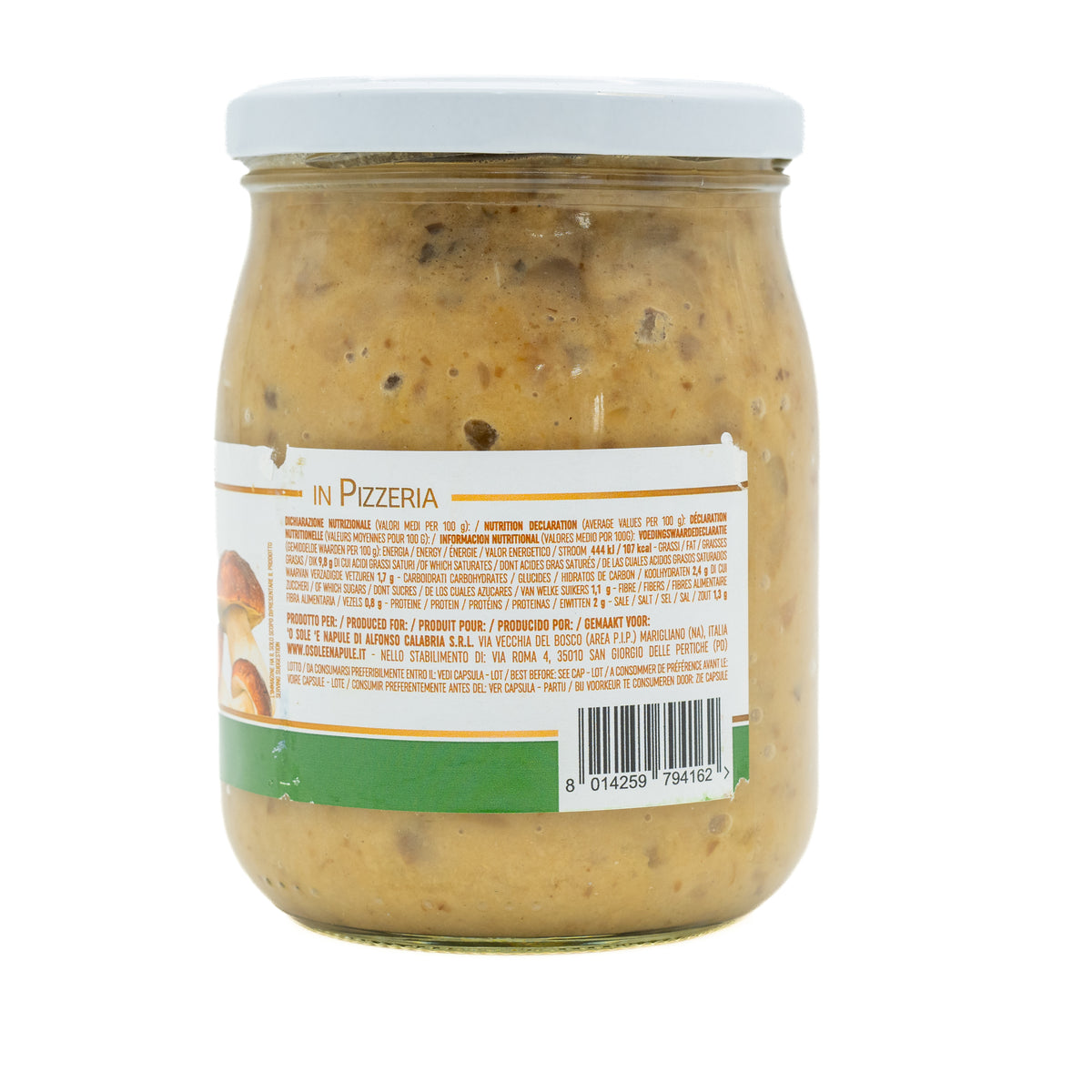 Cremă de ciuperci cu hribi CremaChef ’O Sole ’e Napule, 540 g