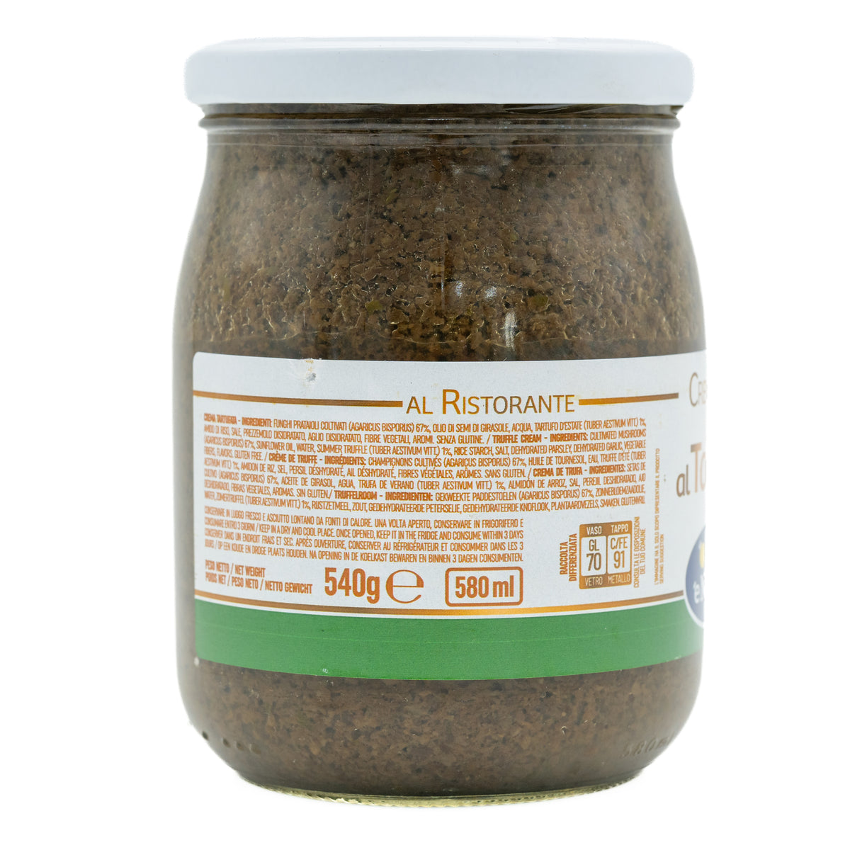 Cremă de ciuperci cu trufe CremaChef ’O Sole ’e Napule, 540 g