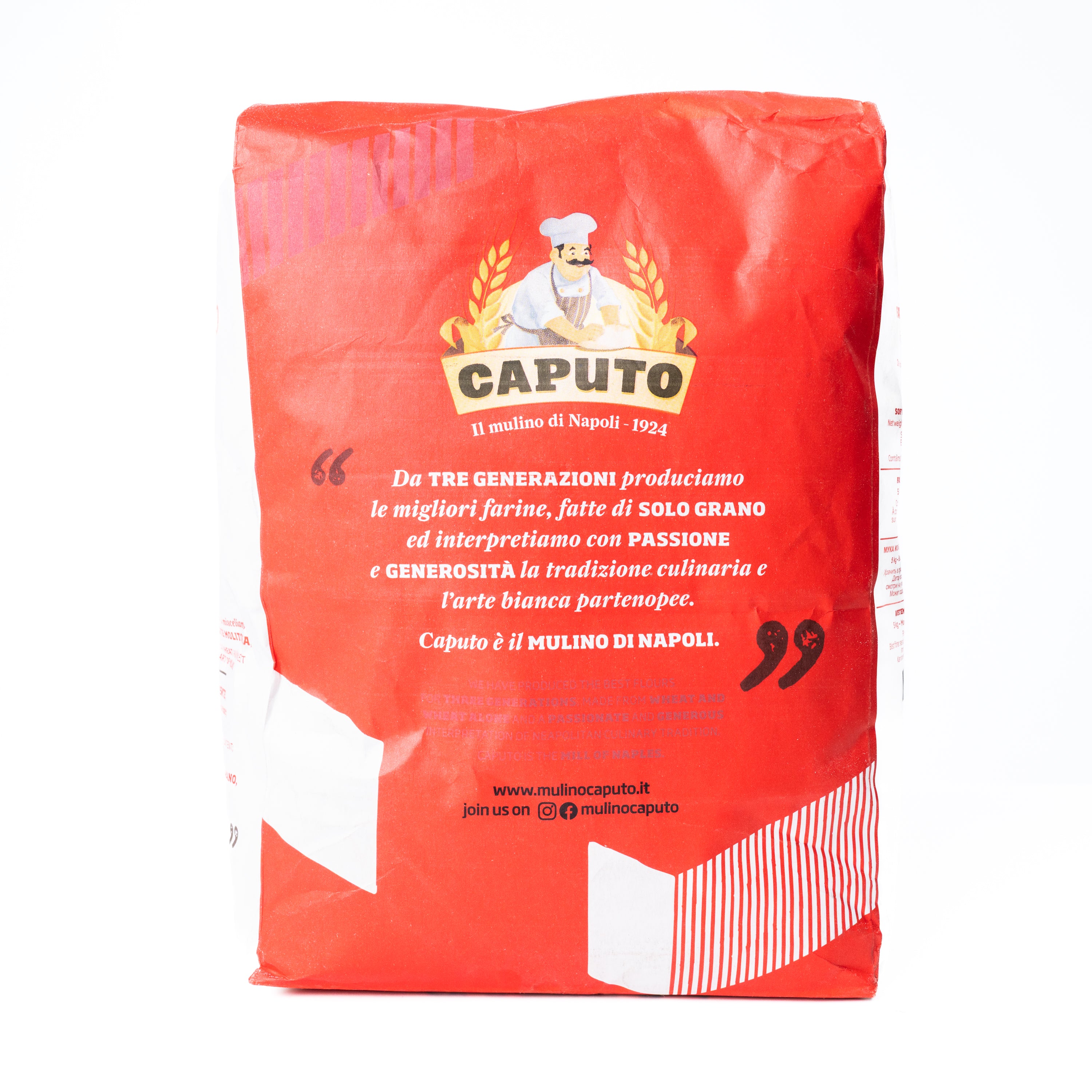 Făină tip 00 sac roșu Cuoco Caputo, 5 kg