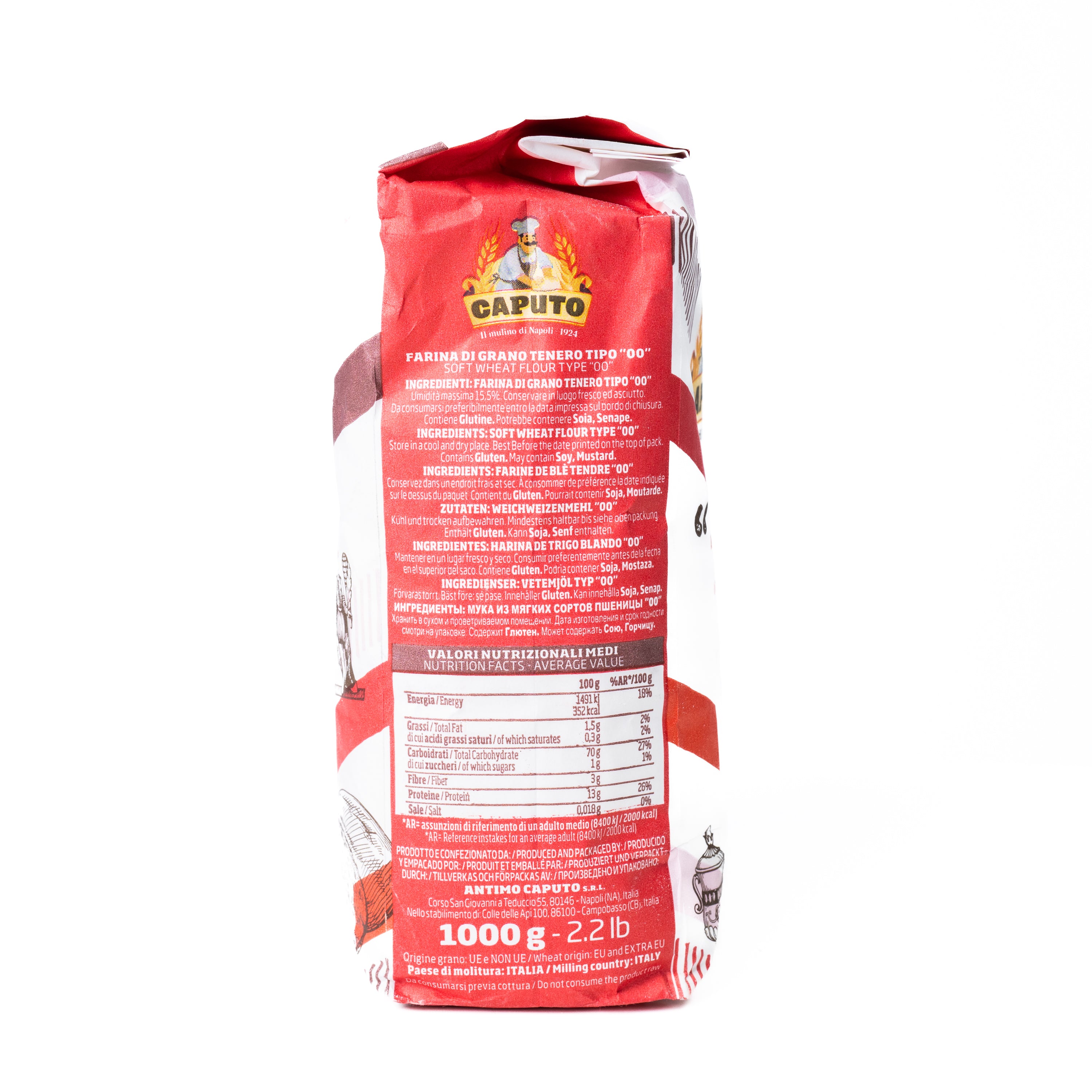 Făină tip 00 sac roșu Cuoco Caputo, 1 kg