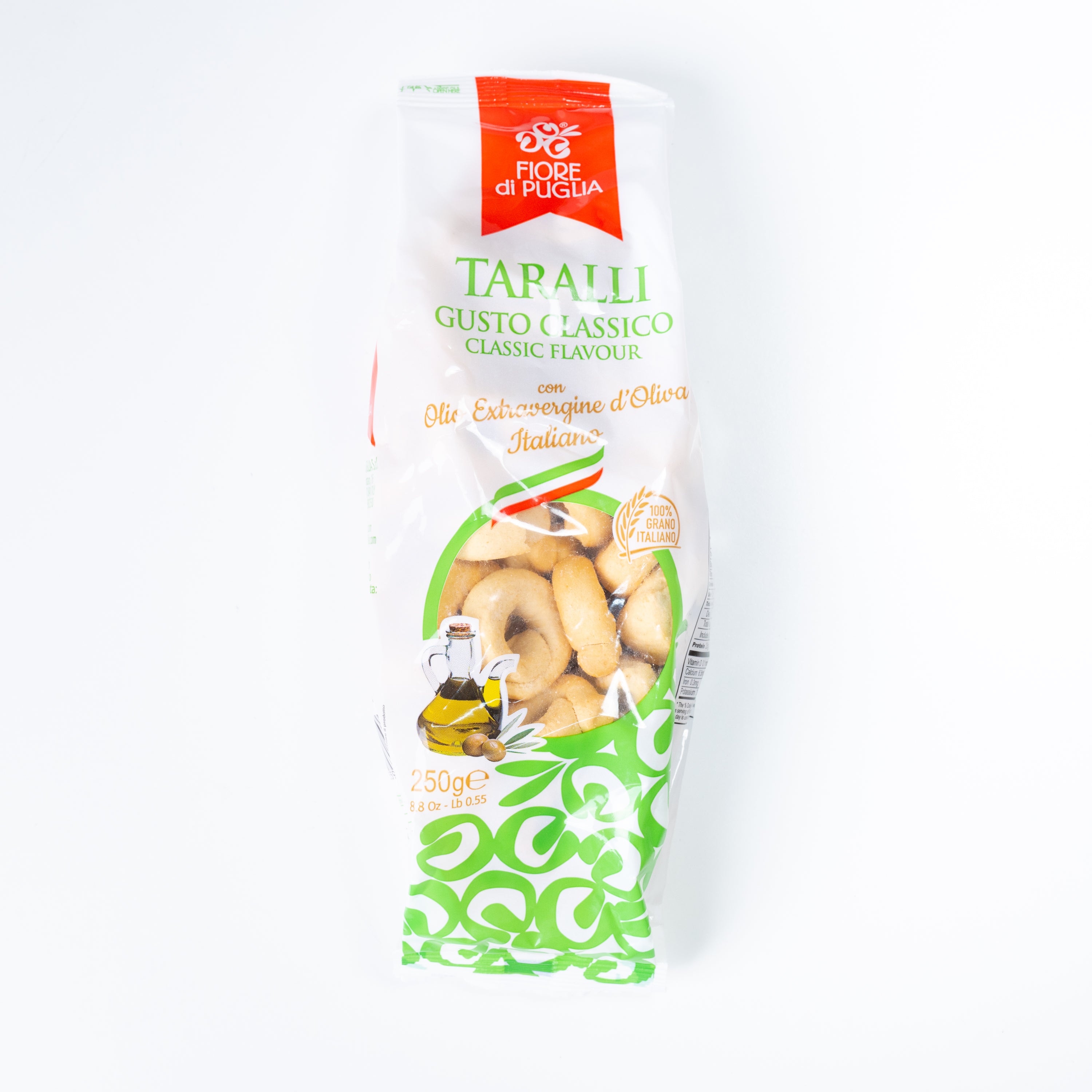 Taralli clasici Fiore di Puglia, 250 g