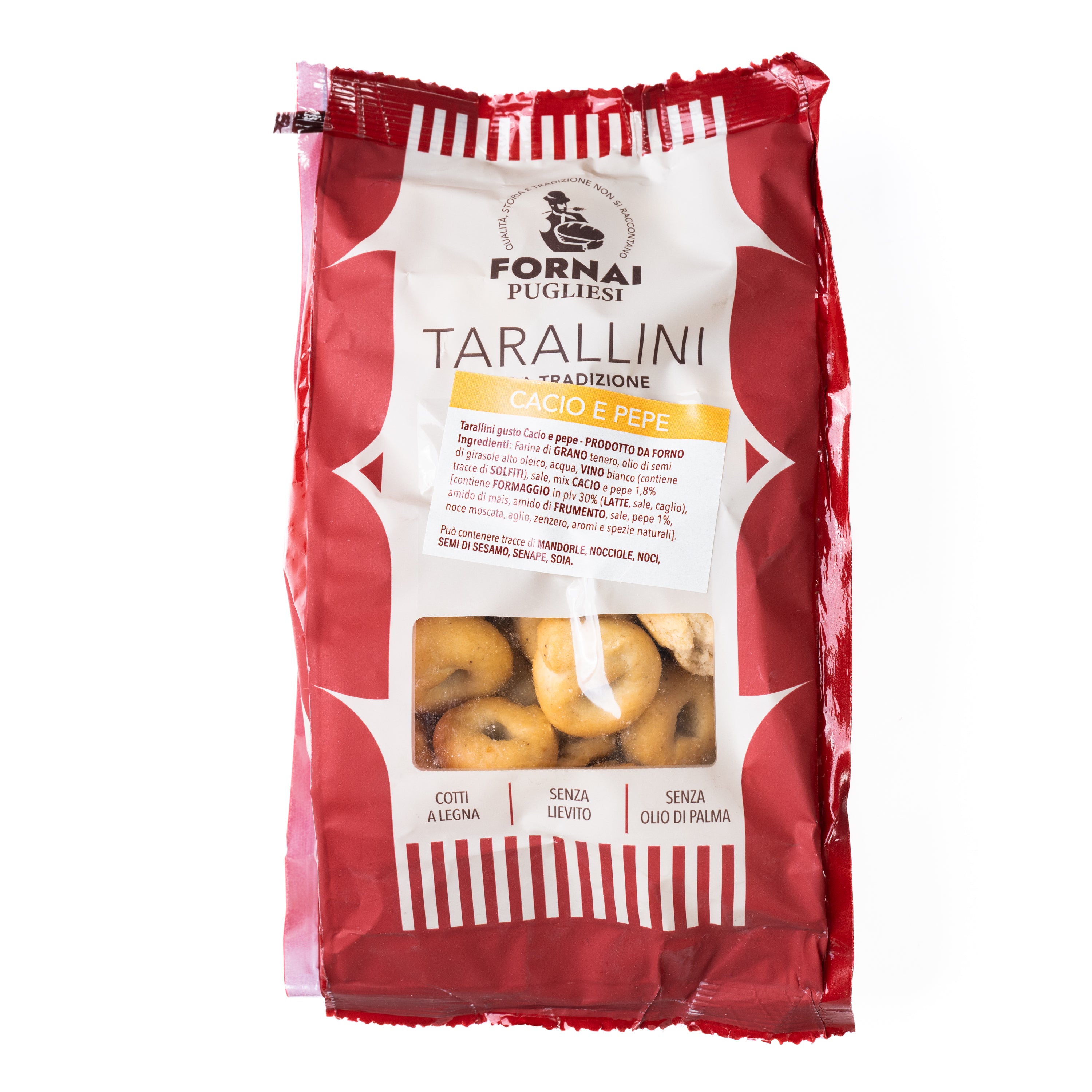 Tarallini Cacio e Pepe Fornai Pugliesi, 200 g