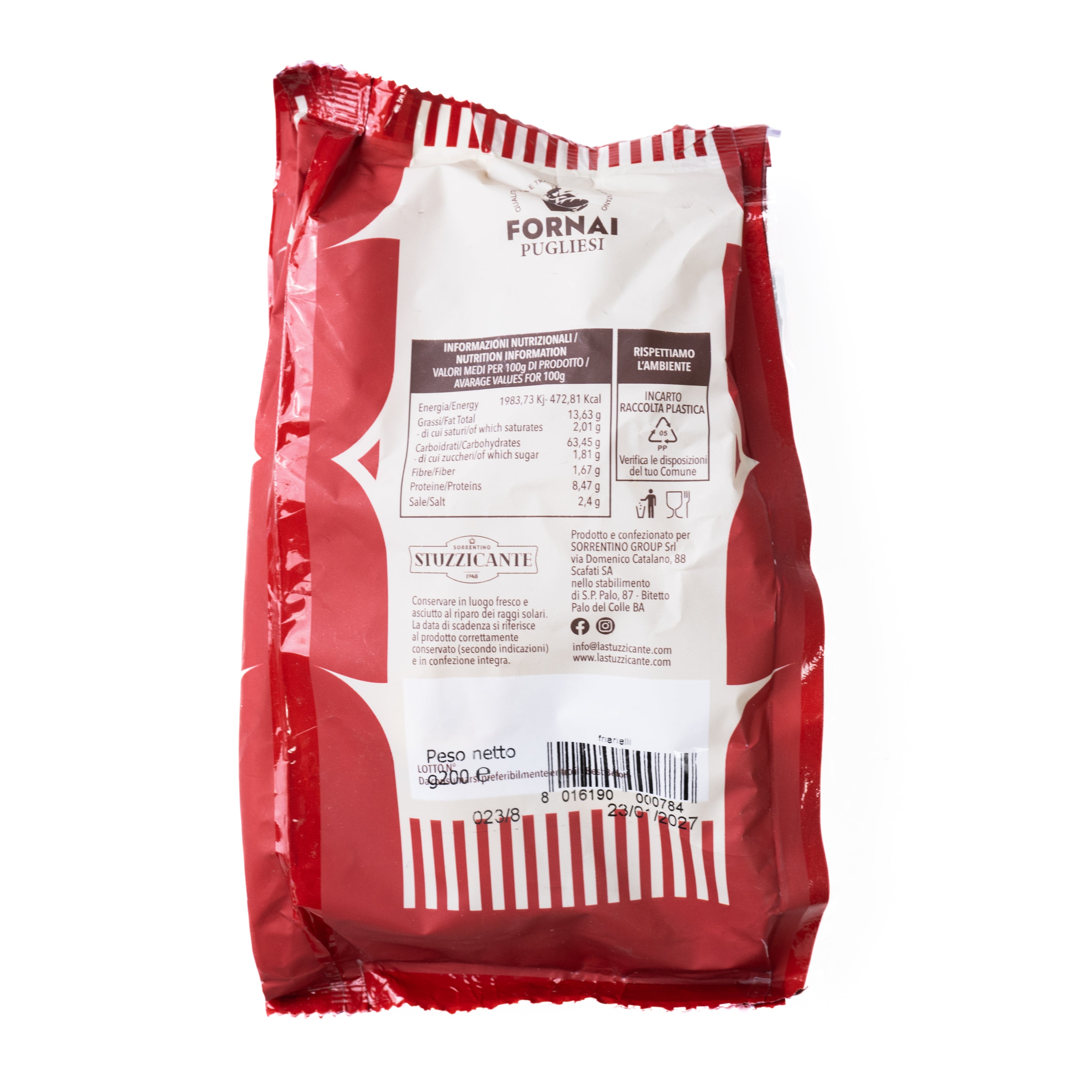 Tarallini cu friarielli Fornai Pugliesi, 200 g