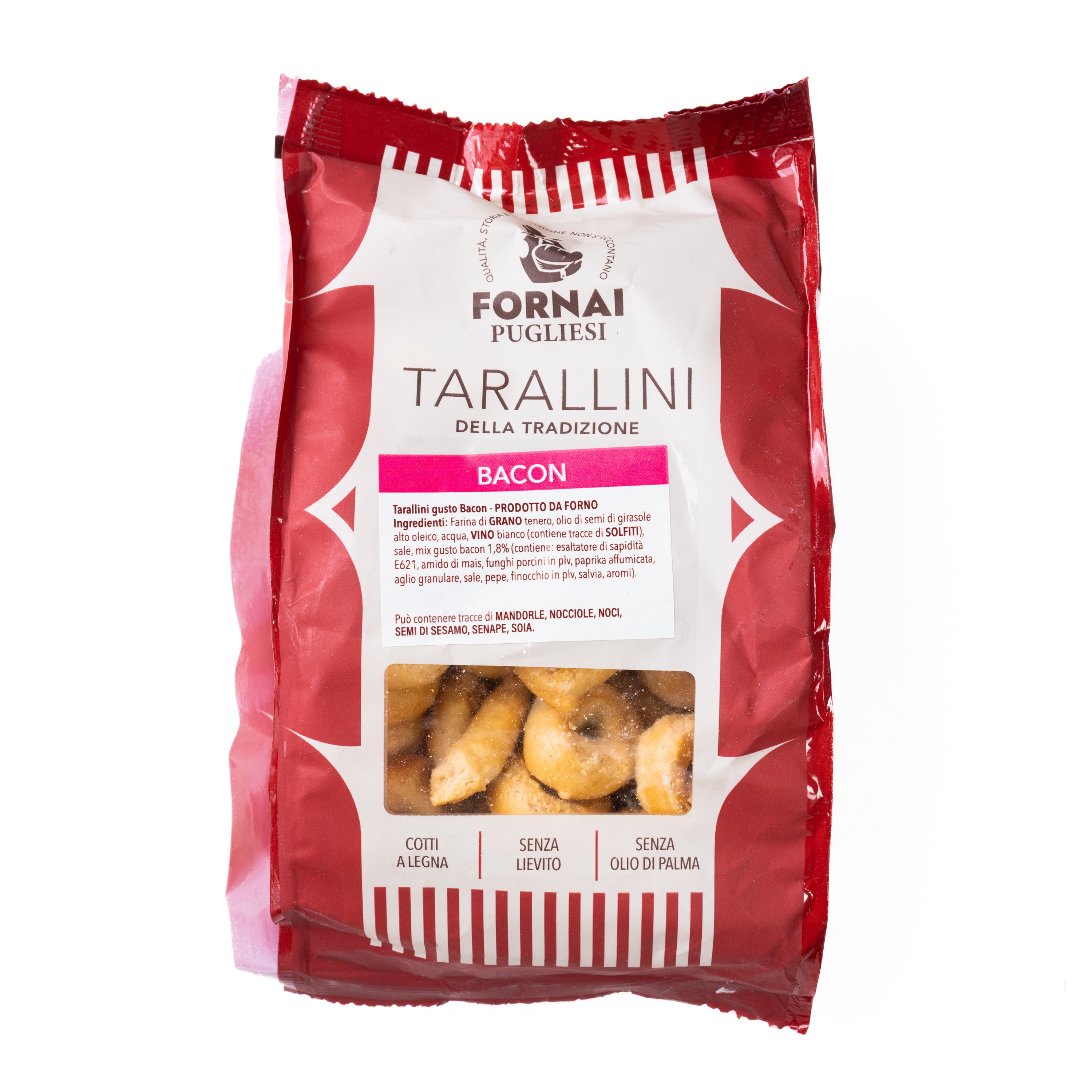 Tarallini cu bacon Fornai Pugliesi, 200 g