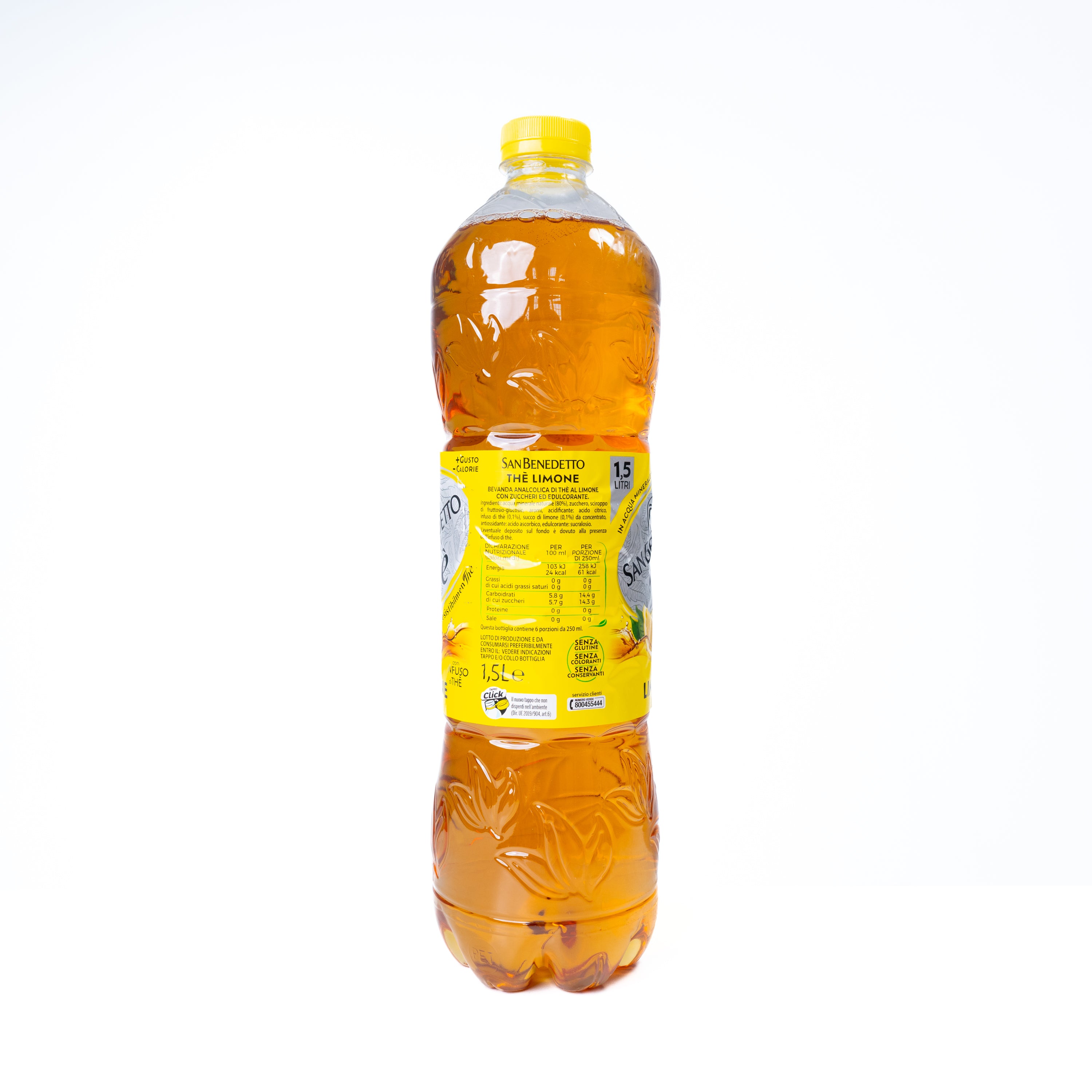 Ceai rece cu lămâie San Benedetto, 1,5 L