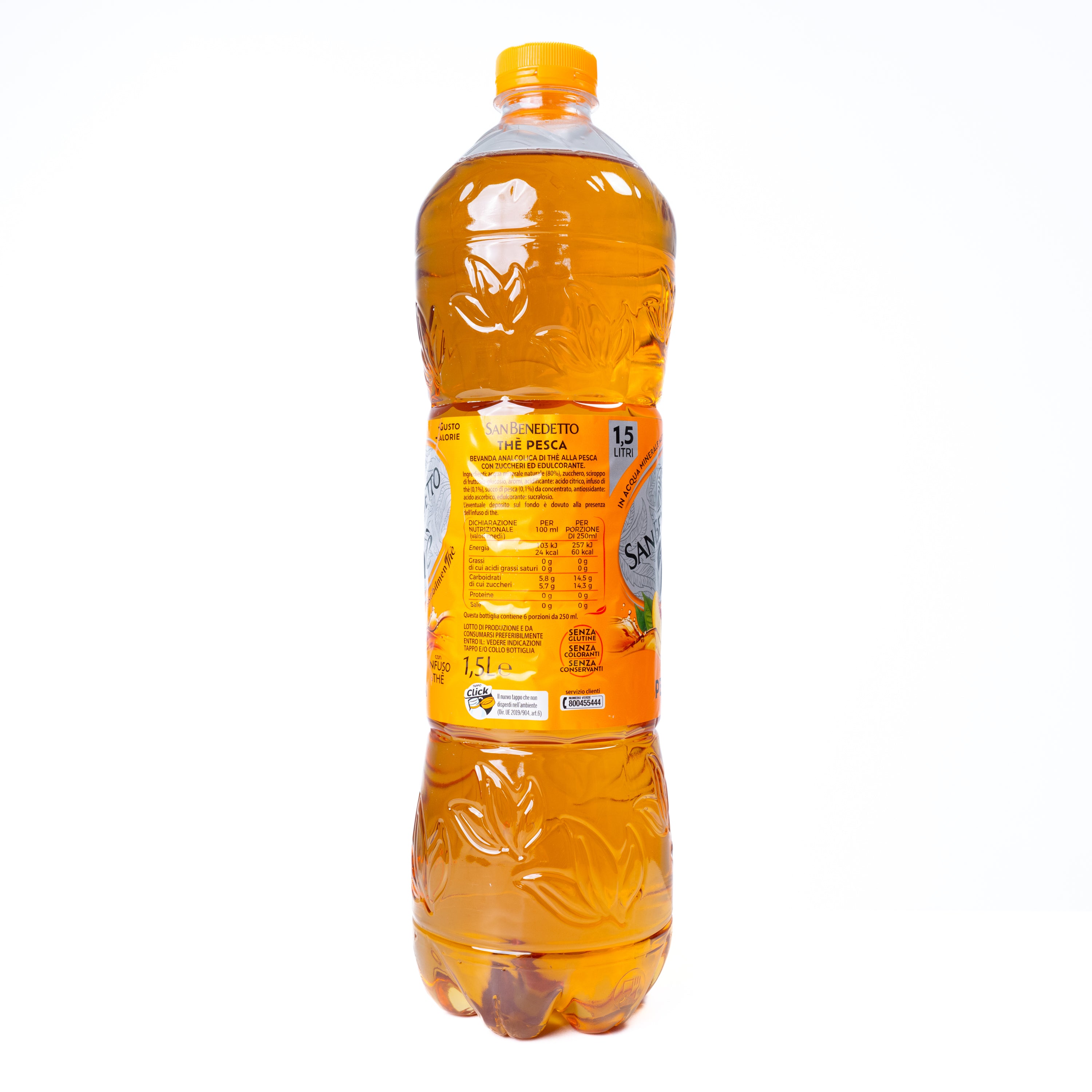 Ceai rece cu piersică San Benedetto, 1,5 L