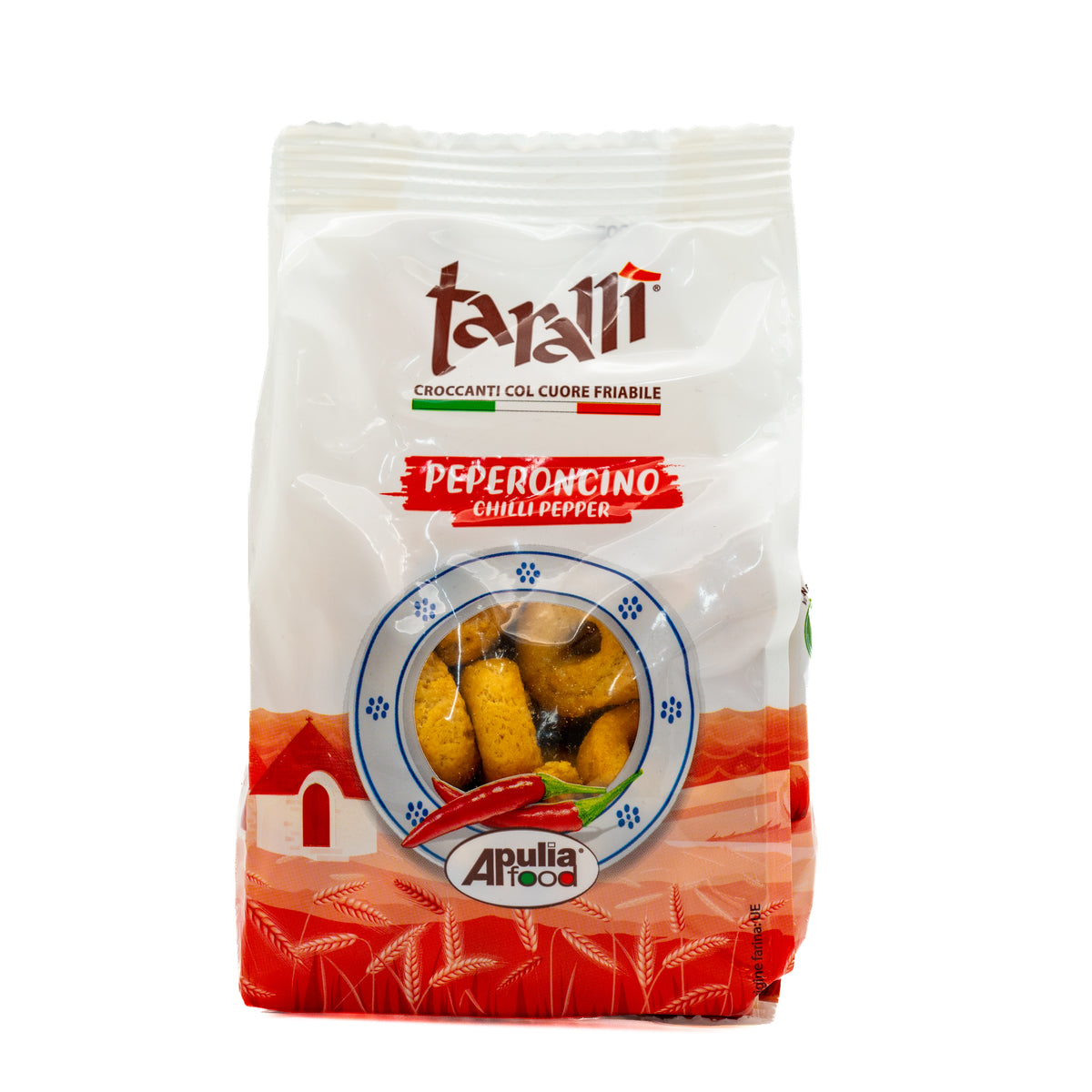 Tarallini Apulia Food cu ardei iute, 250 g
