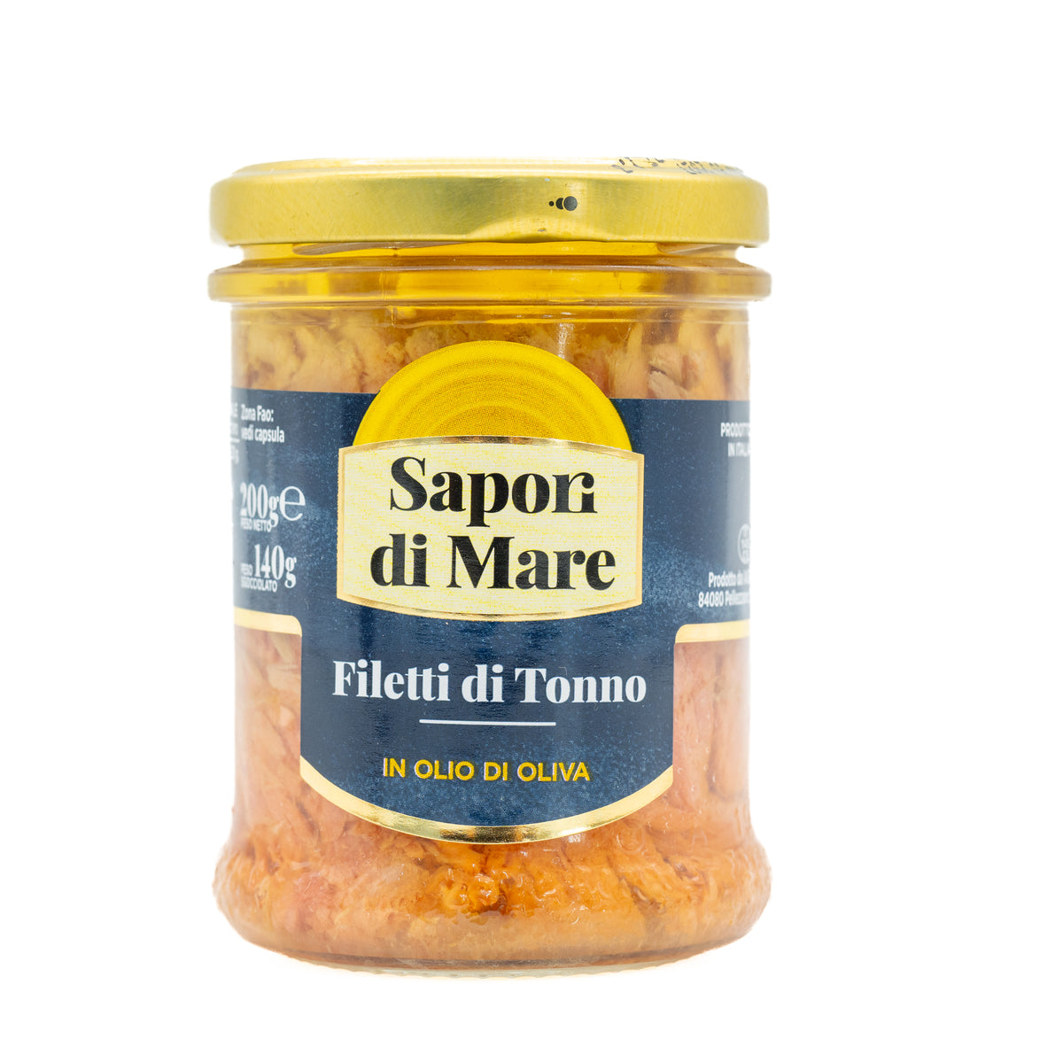 Fileuri de ton Sapor di Mare în ulei de măsline, 200 g