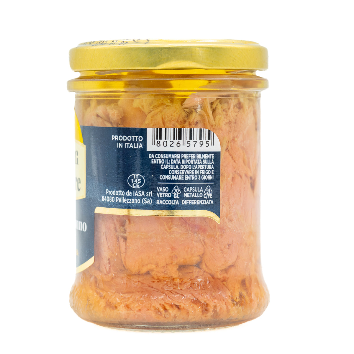 Fileuri de ton Sapor di Mare în ulei de măsline, 200 g