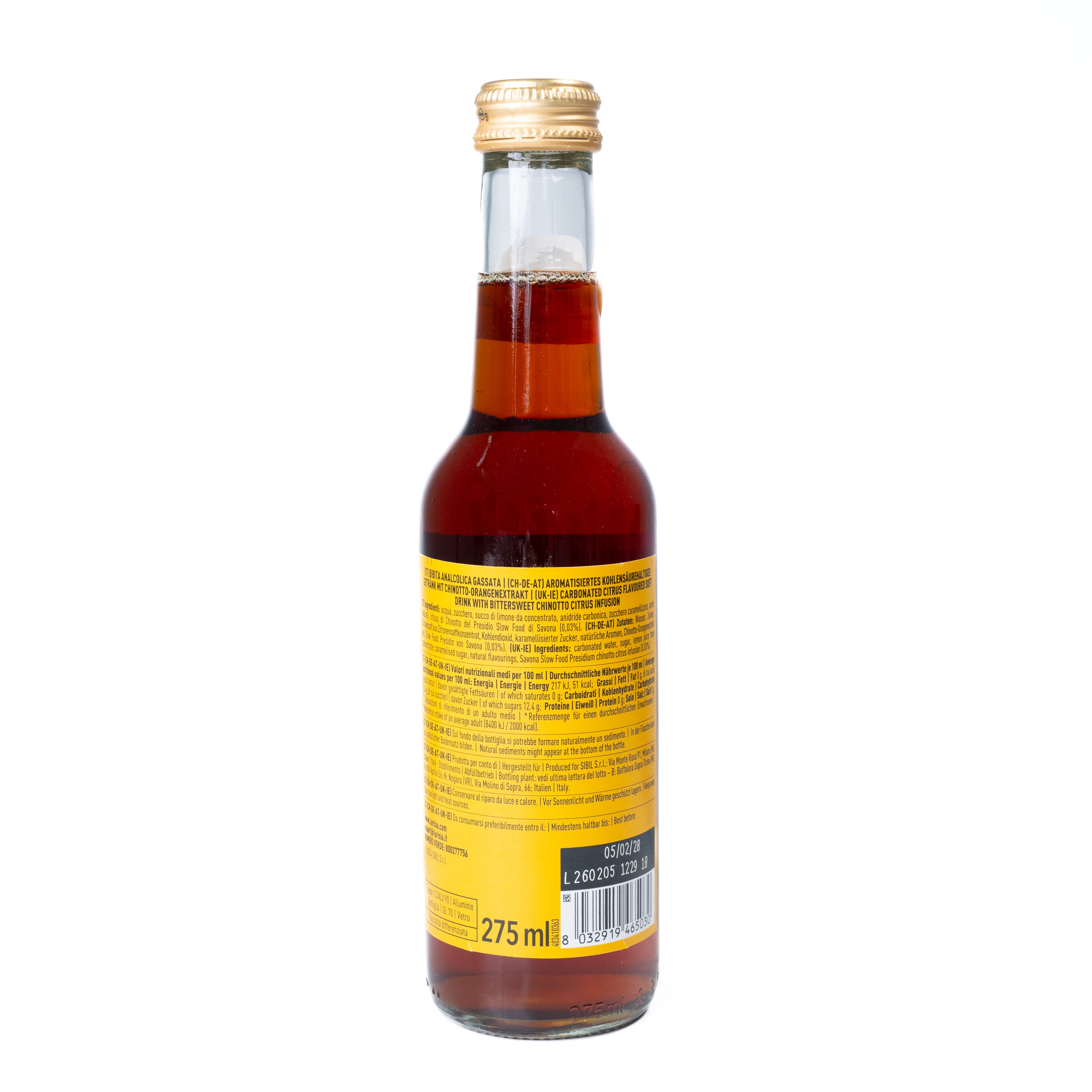 Chinotto artizanal Lurisia, 275 ml