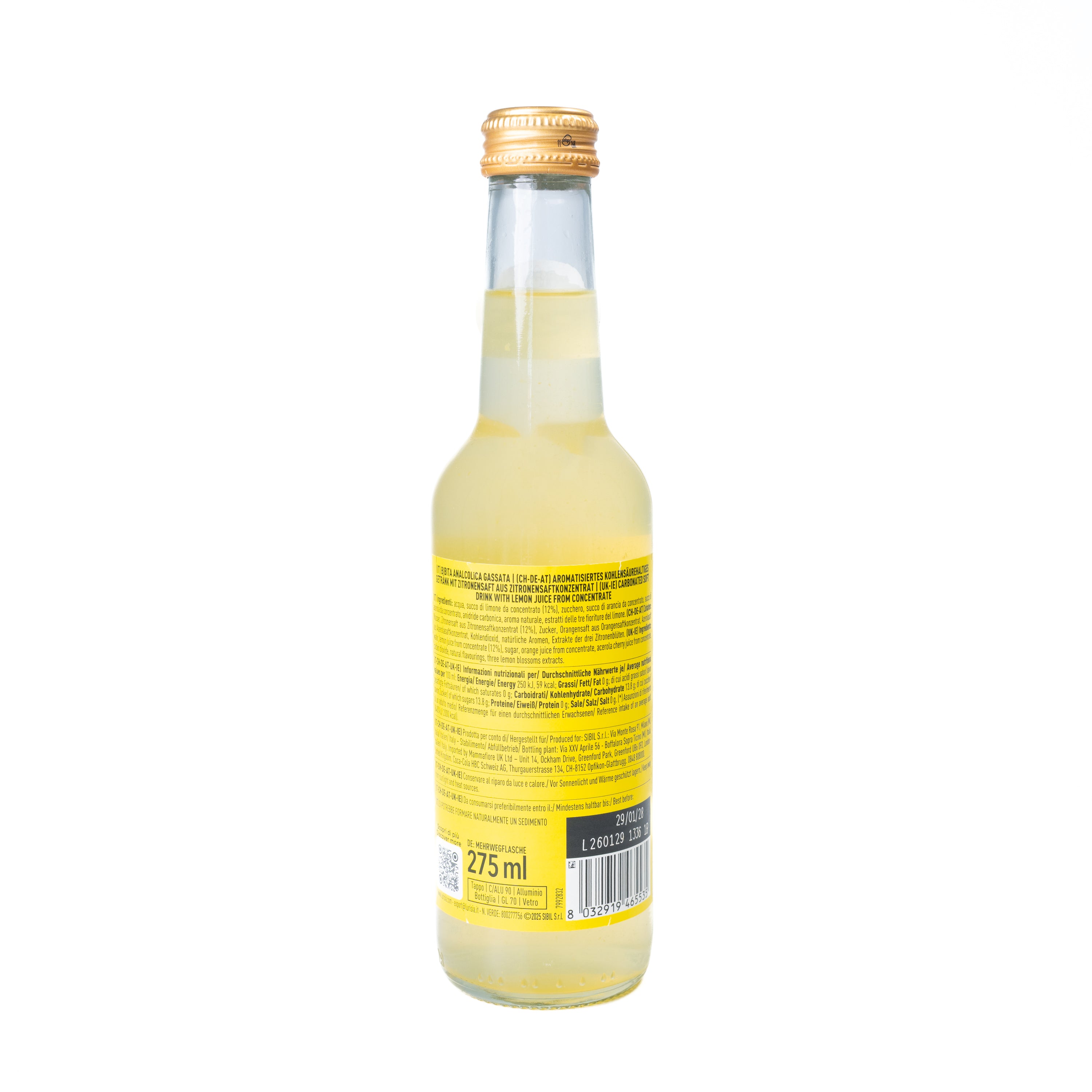 Limonata premium Lurisia, 275 ml
