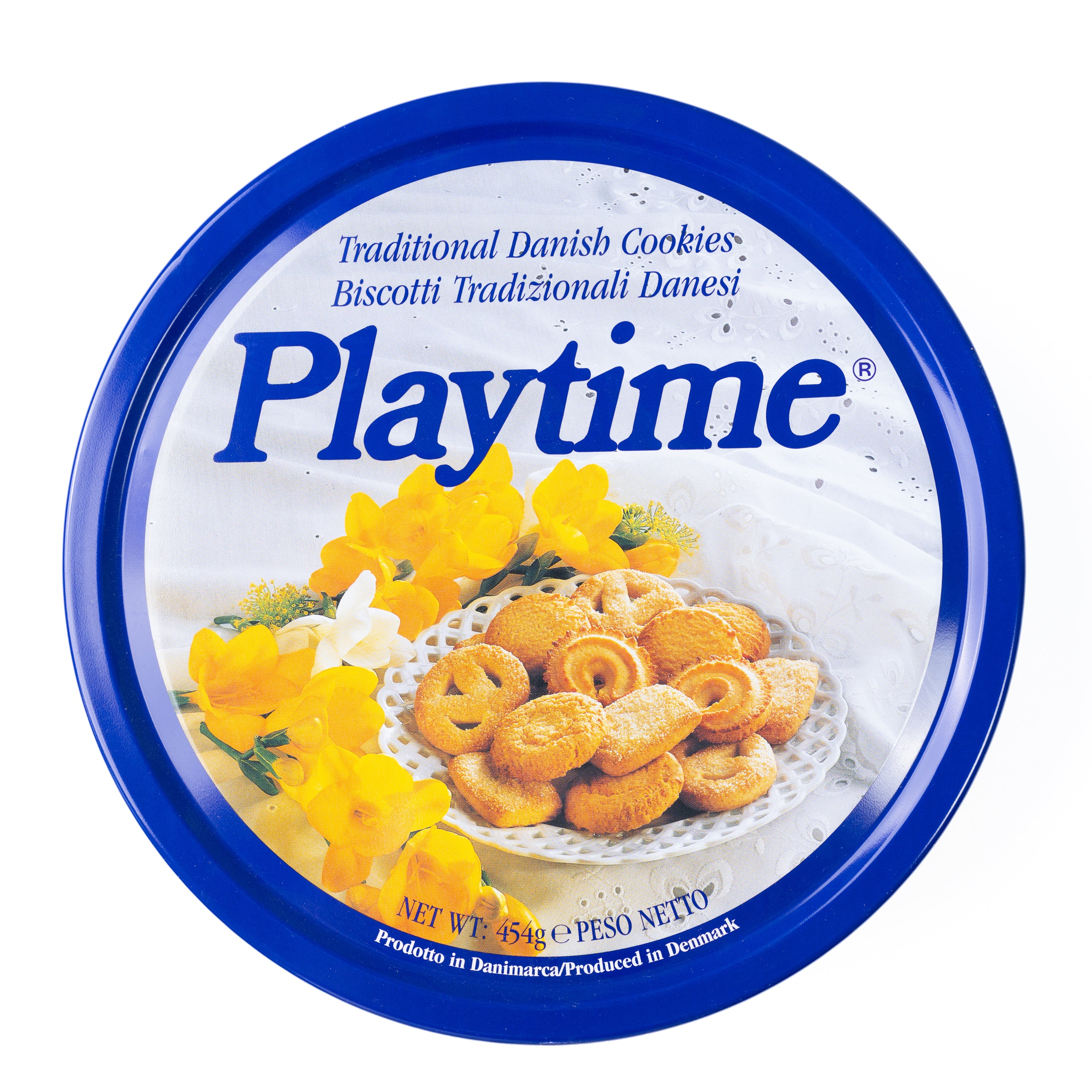 Biscuiți danezi Playtime în cutie metalică, 454 g