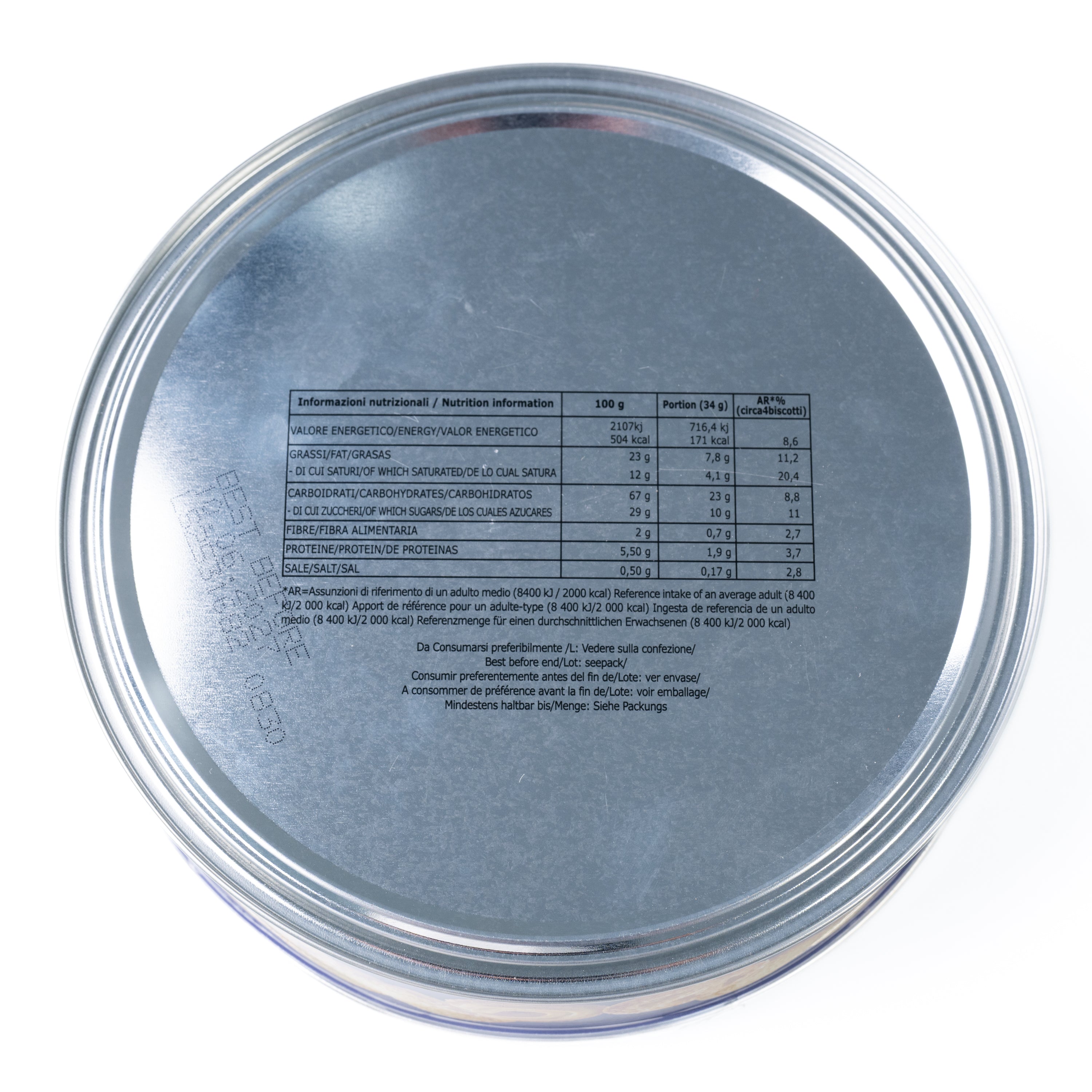 Biscuiți danezi Playtime în cutie metalică, 454 g