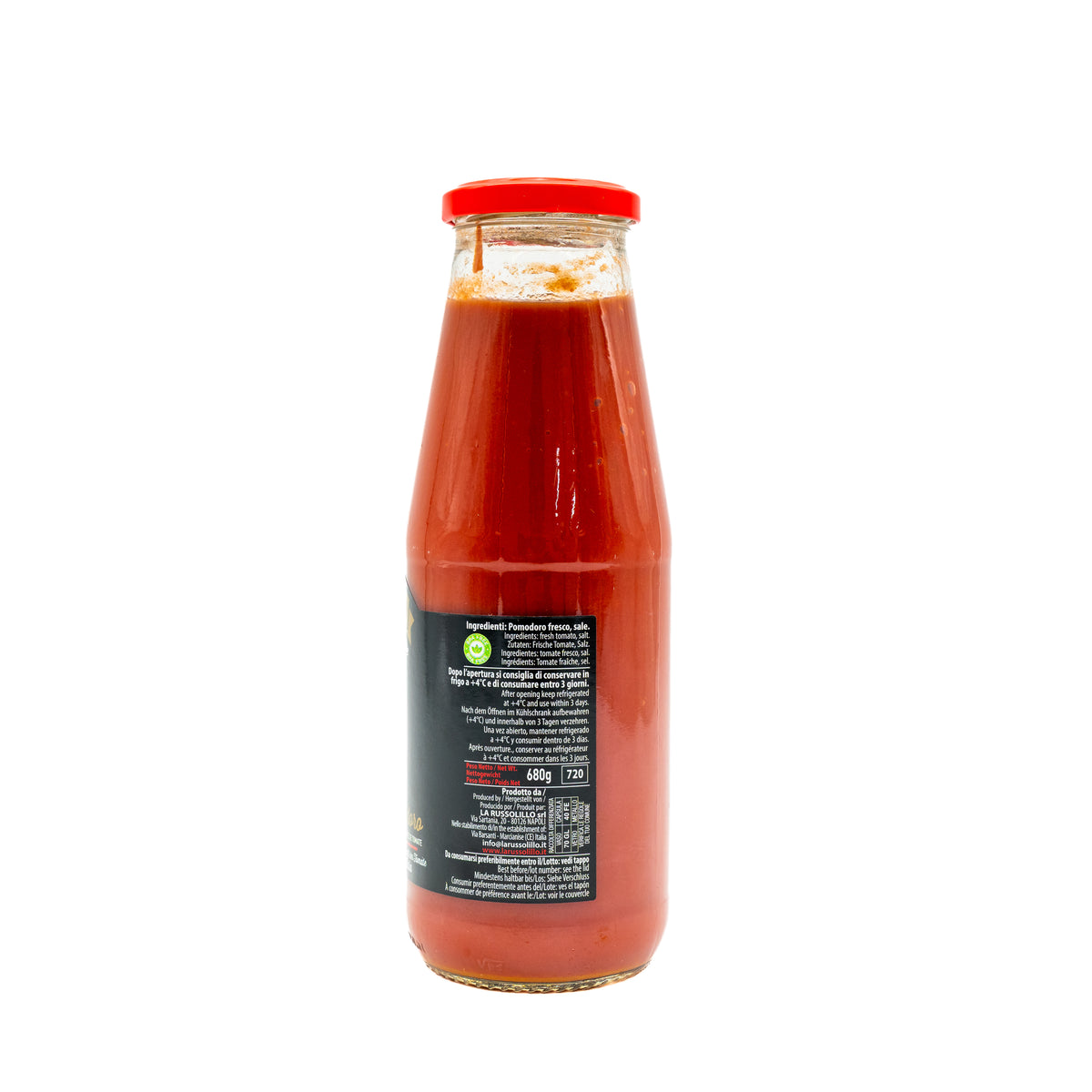 Roșii pasate La Russolillo, 680 g