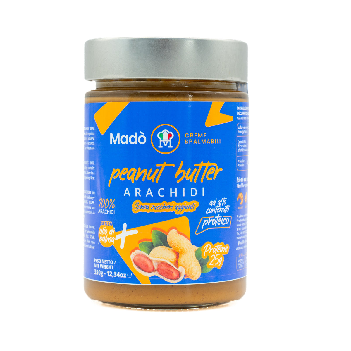 Unt de arahide 100% Madò, 350 g