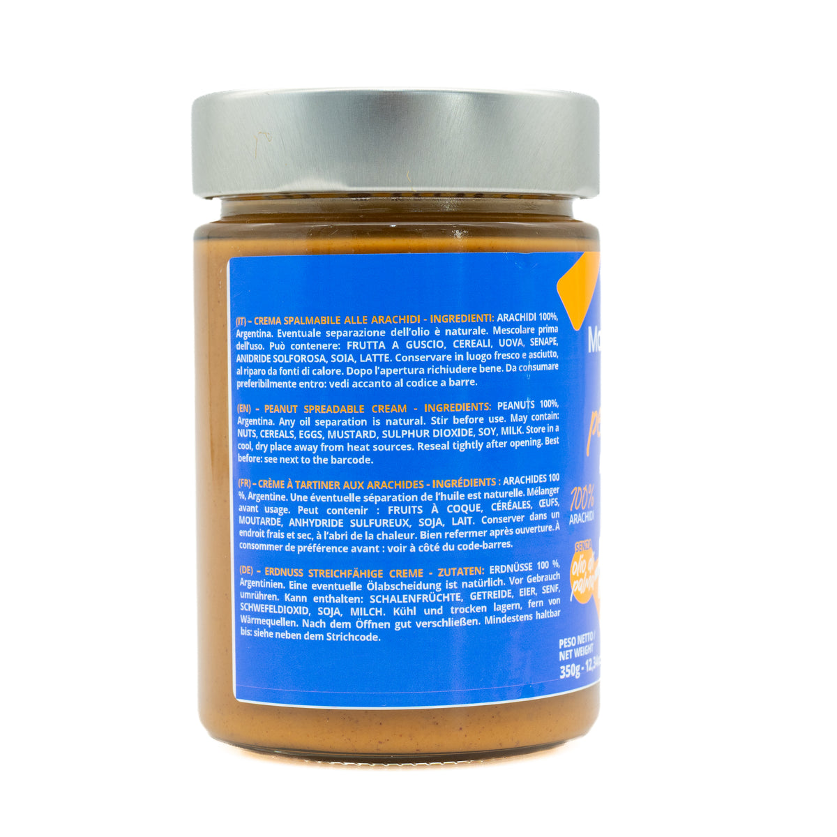 Unt de arahide 100% Madò, 350 g
