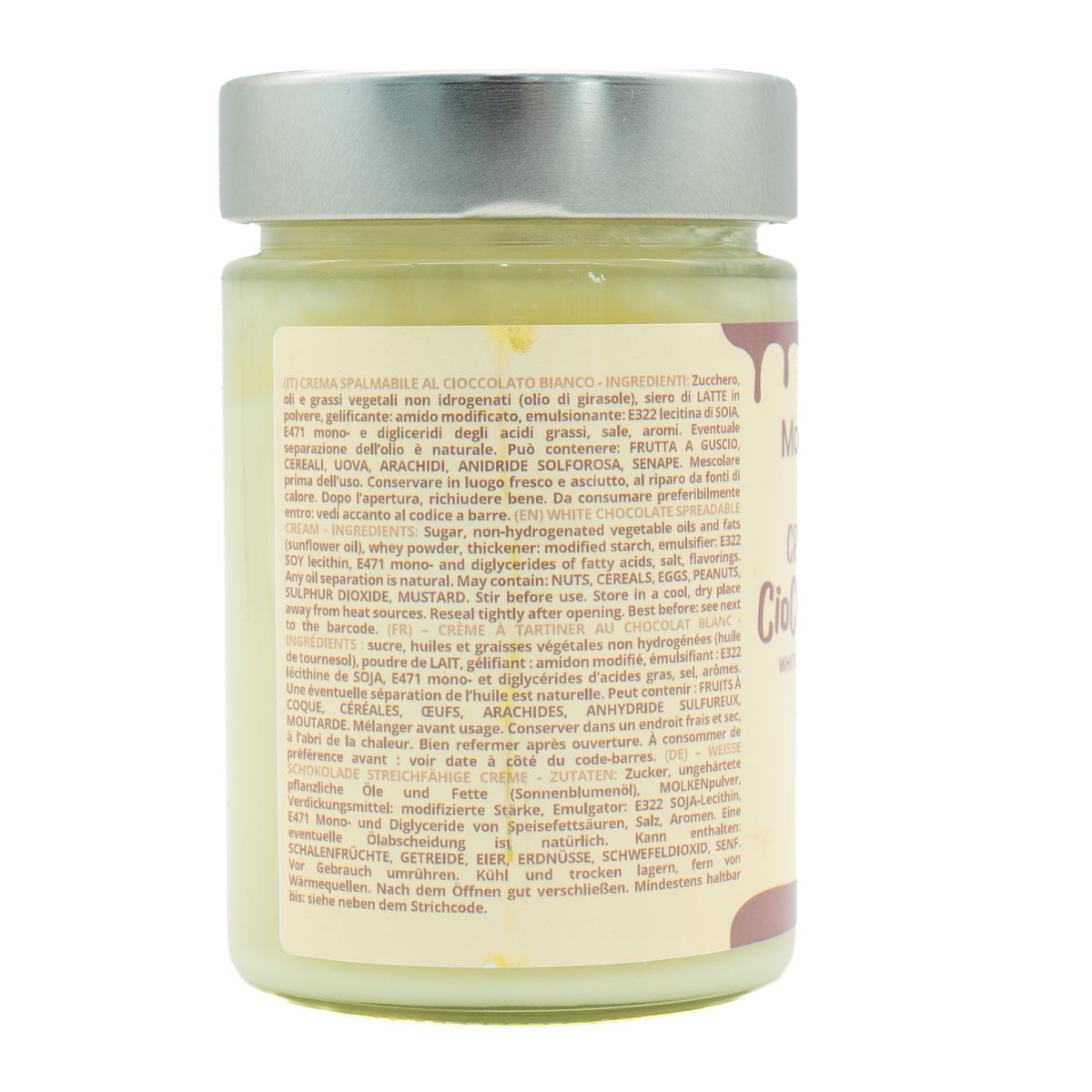 Cremă tartinabilă Cioccolata Bianca Madò, 350 g