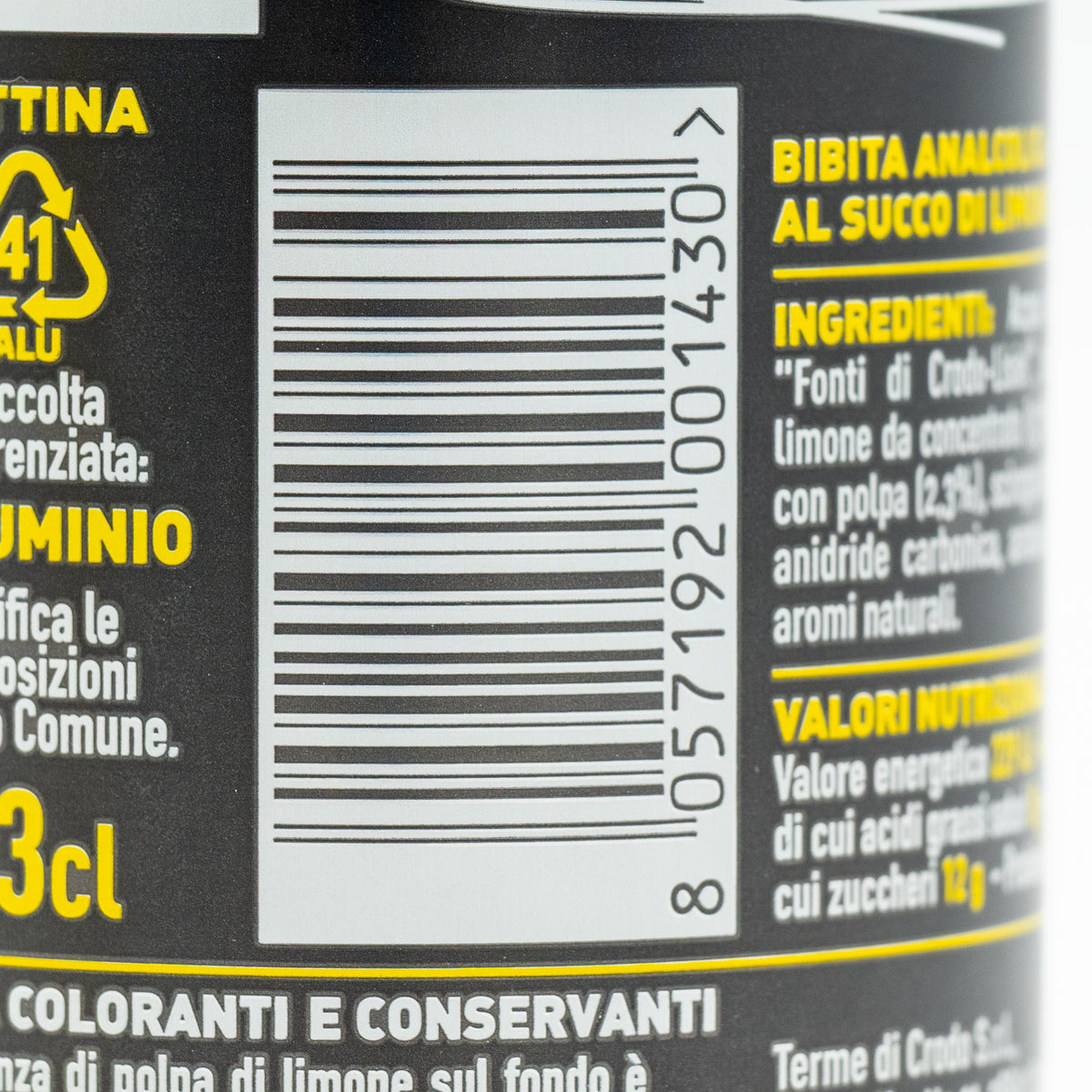 Limonadă carbogazoasă Crodo Lemonsoda, 330 ml