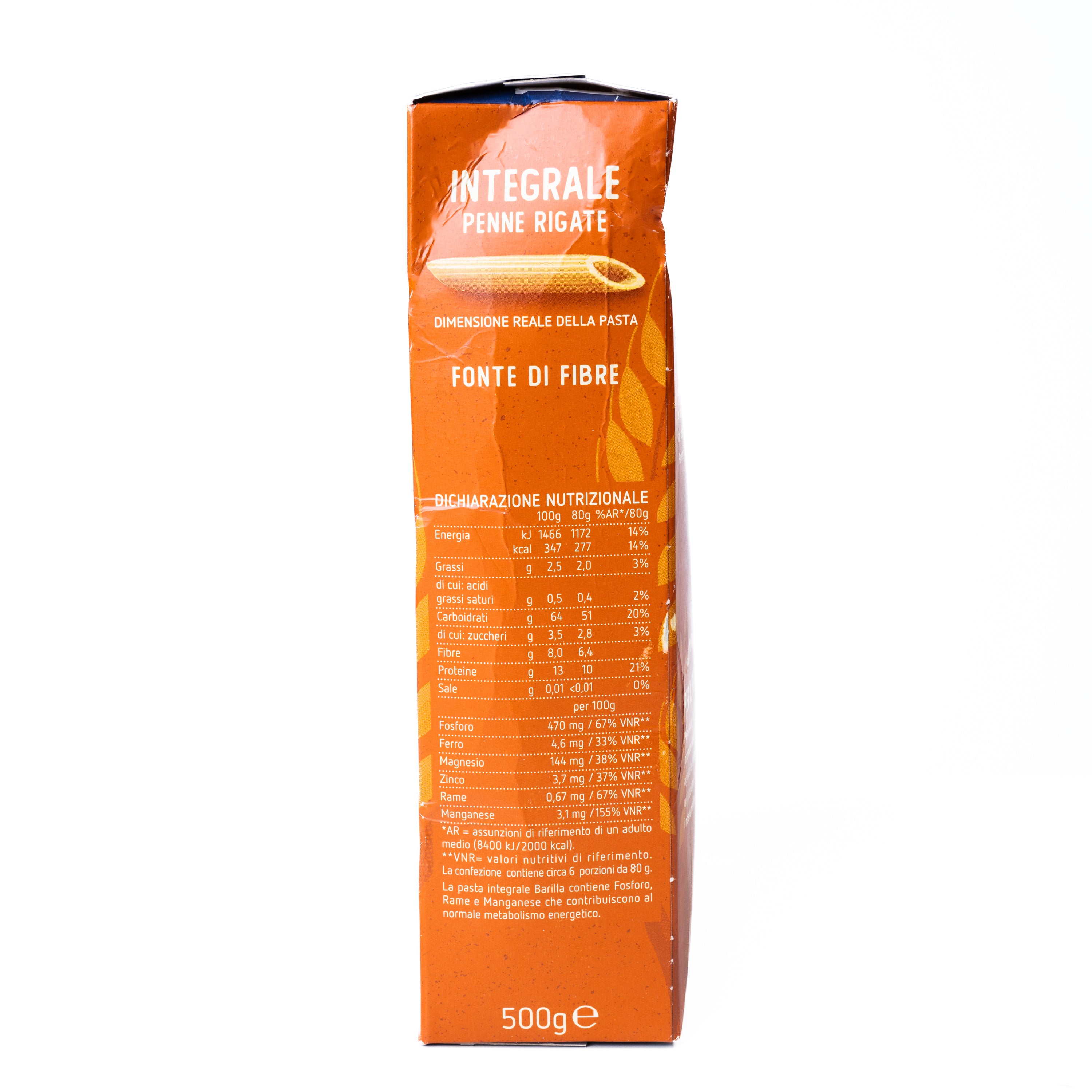 Penne Rigate integrale Barilla, 500 g