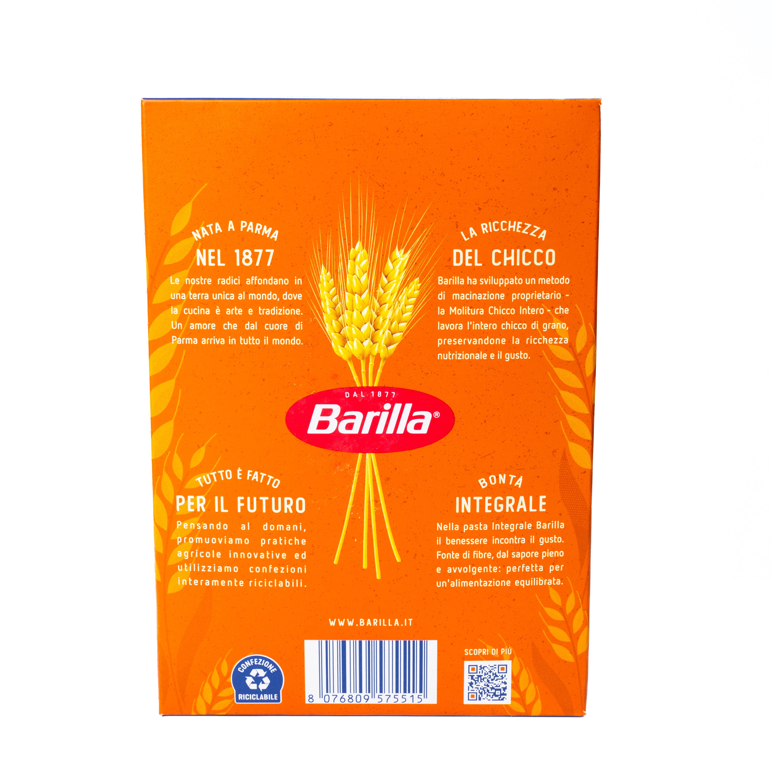 Paste integrale Fusilli Barilla, 500 g