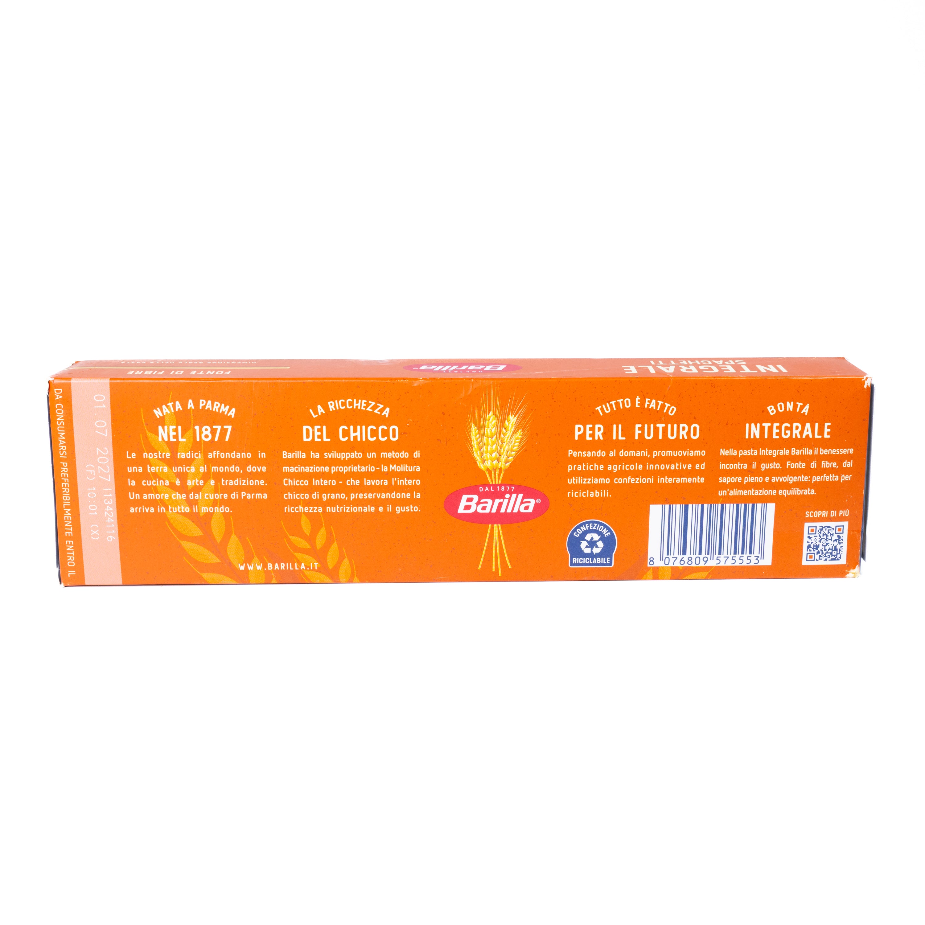 Spaghetti integrale nr. 5 Barilla, 500 g