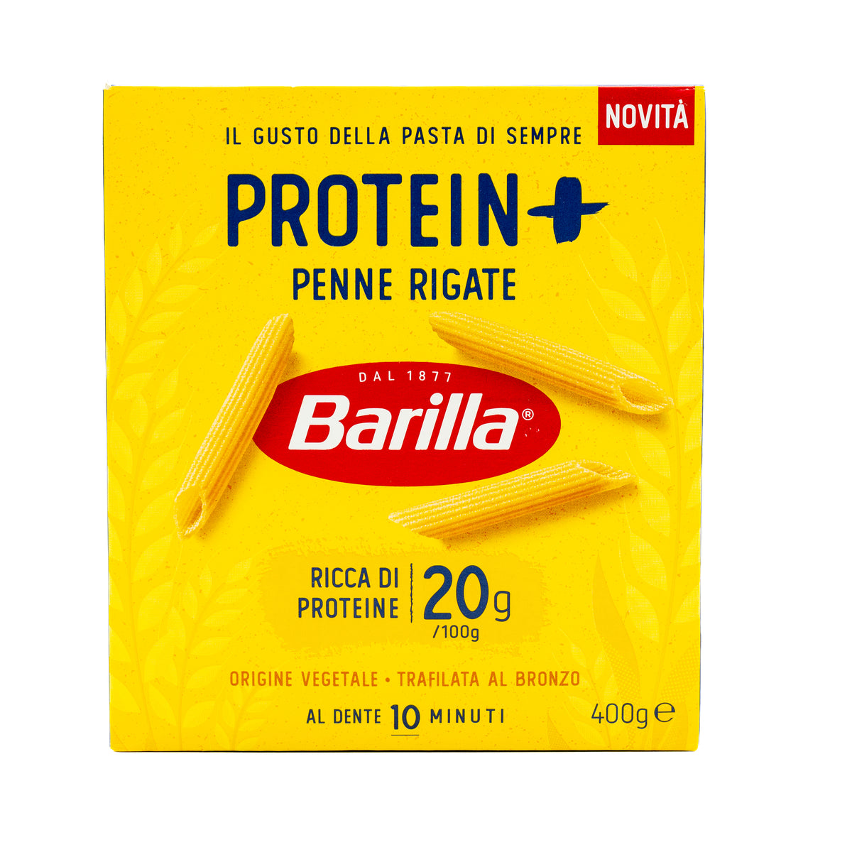 Paste Protein+ Penne Rigate Barilla, 400 g
