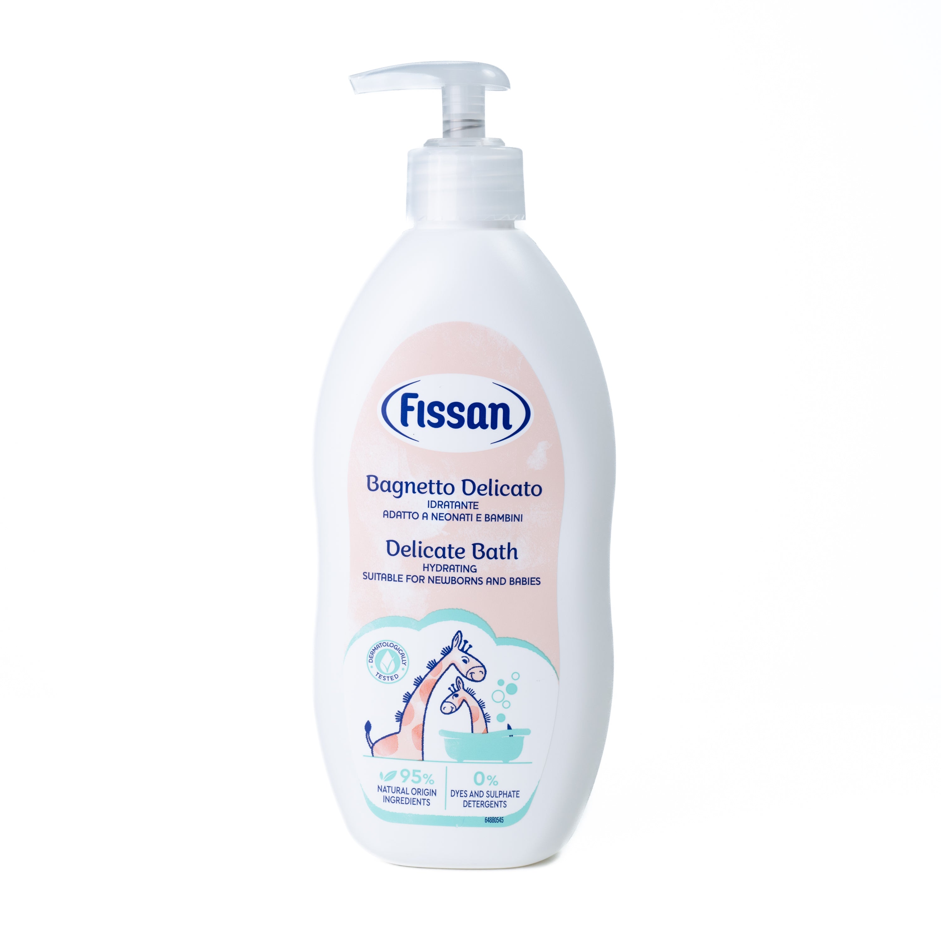 Gel delicat pentru baie Fissan, 400 ml