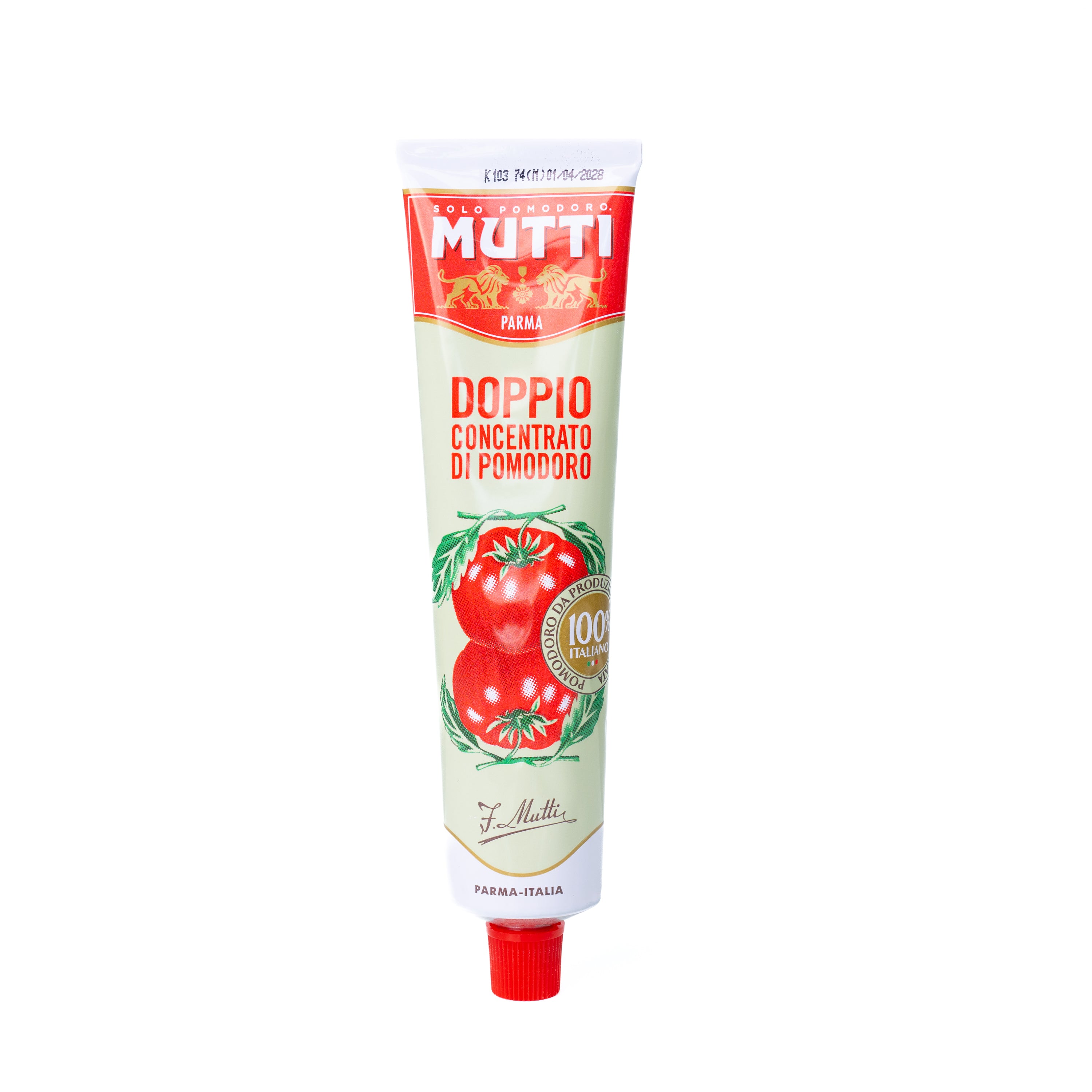 Dublu concentrat de roșii tub Mutti, 130 g