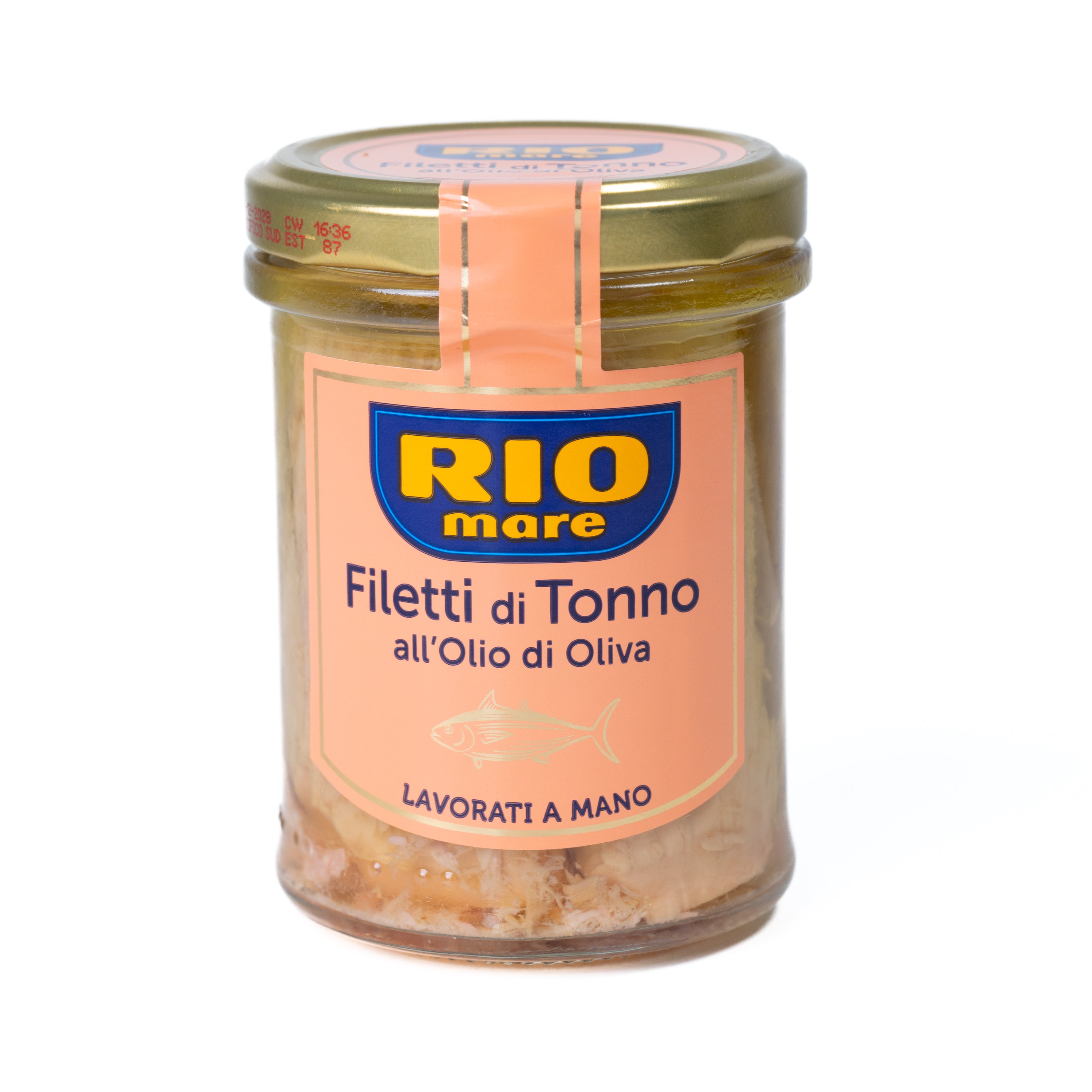 File de ton în ulei borcan Rio Mare, 180 g