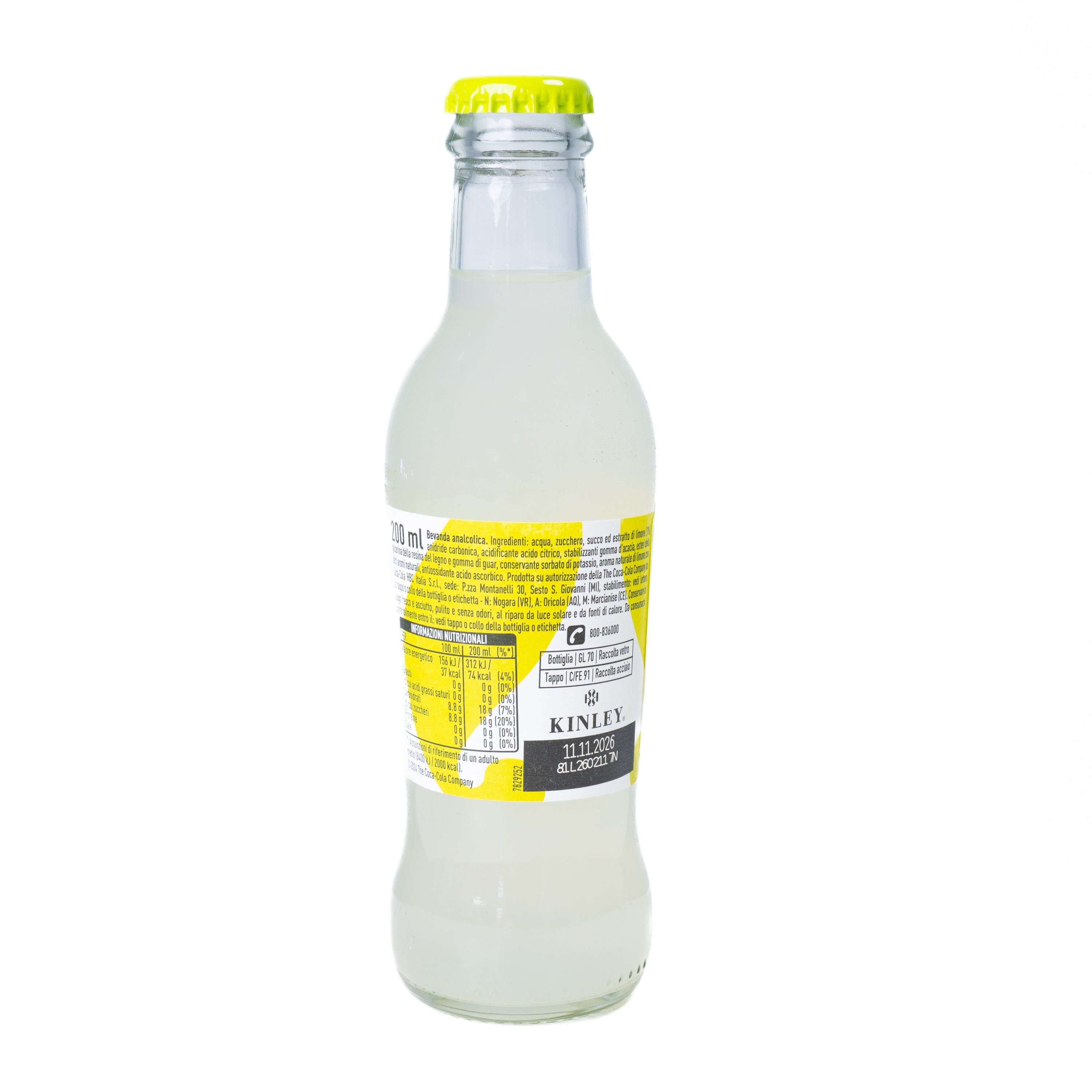Kinley Bitter Lemon, 200 ml