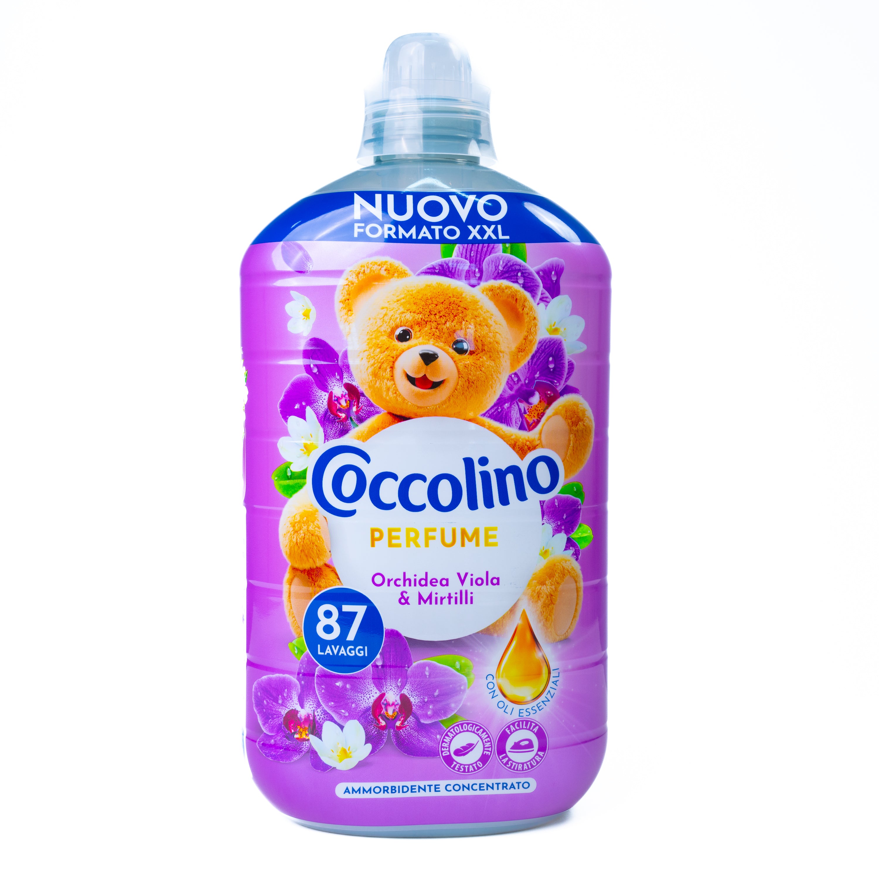 Balsam de rufe XXL orhidee și afine Coccolino, 1827 ml