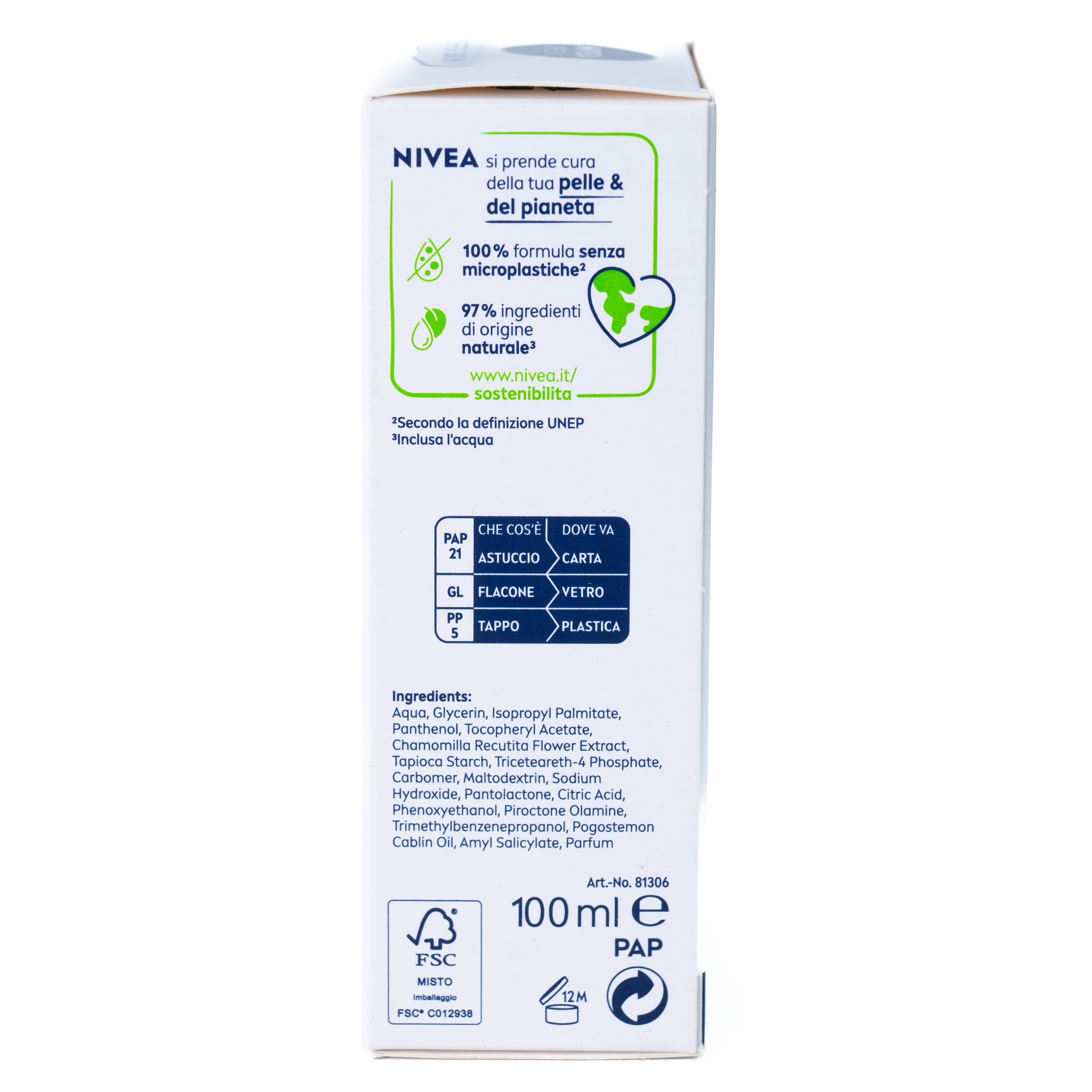 Balsam după ras Sensitive Nivea Men, 100 ml