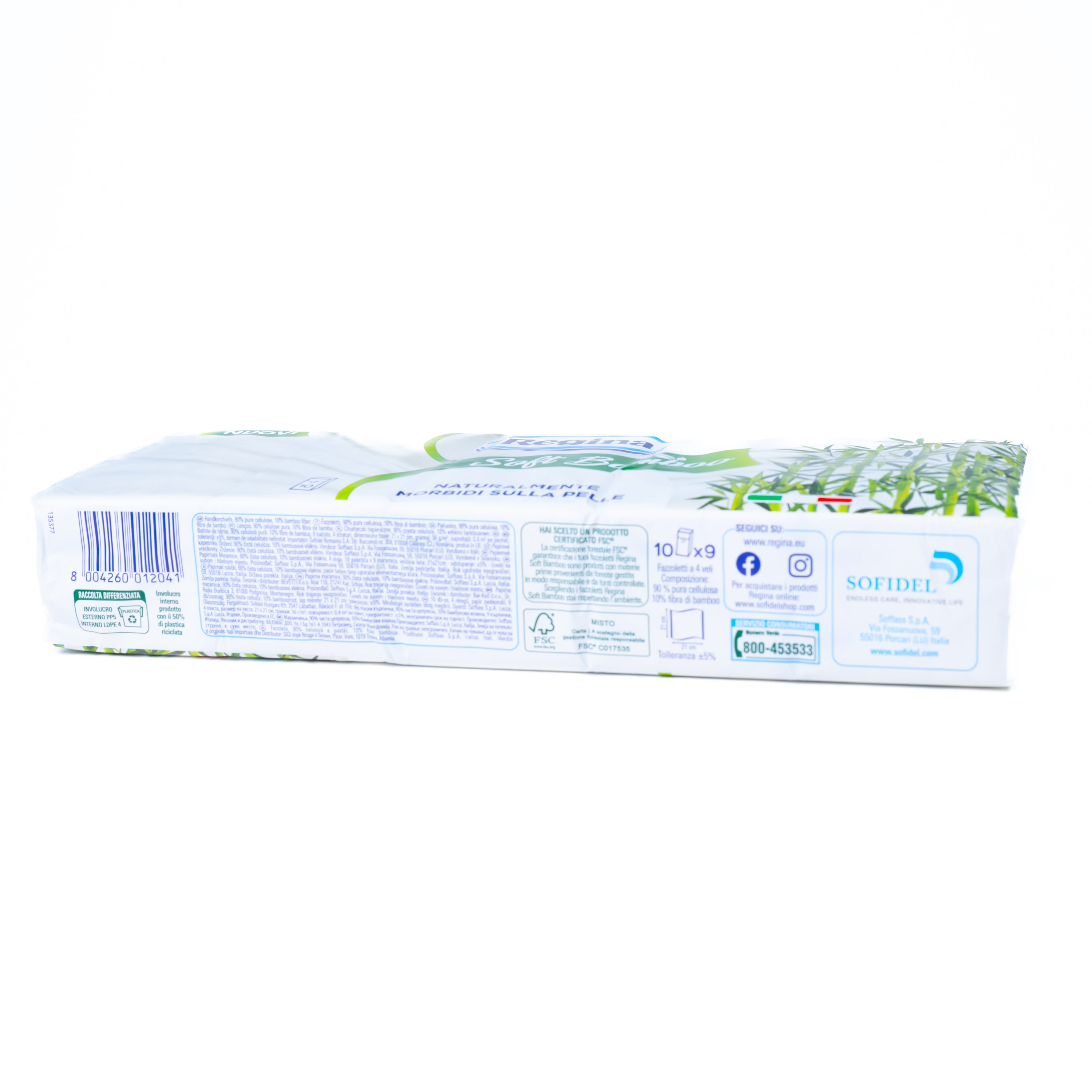 Batiste Soft Bamboo 10 pachete Regina, 10 pachete