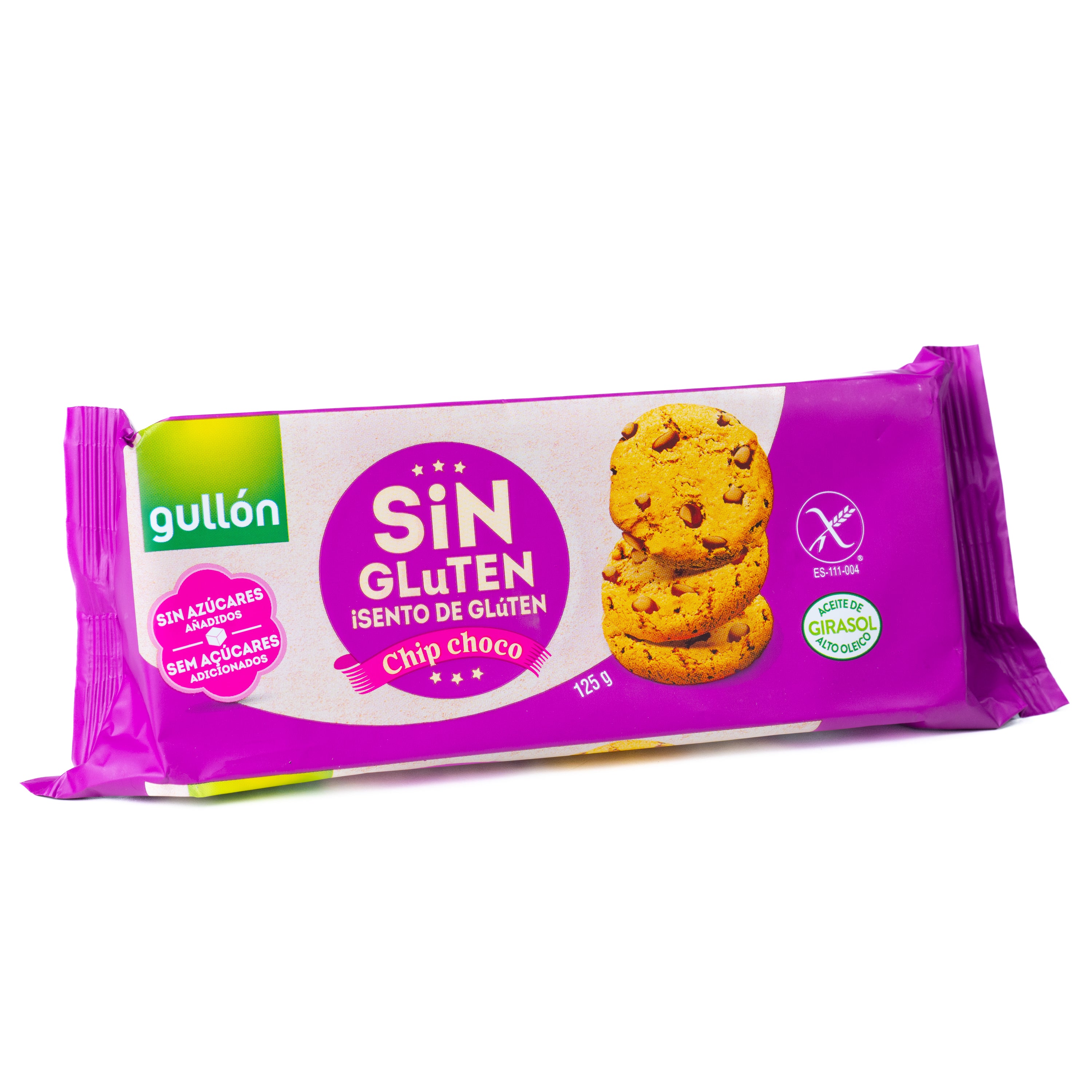 Biscuiți Choco Chips fără gluten Gullón, 130 g
