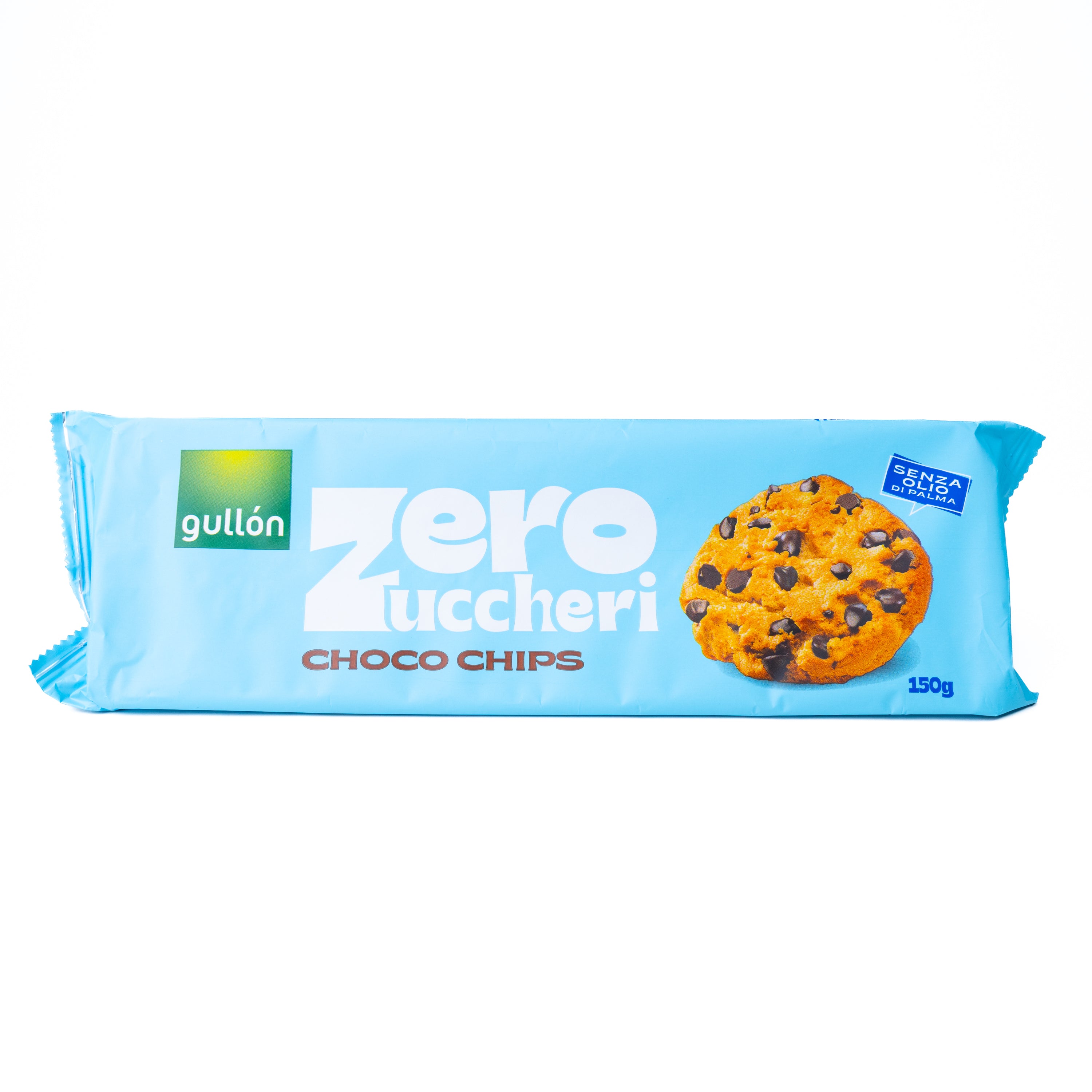 Biscuiți Choco Chips fără zahăr Gullón, 150 g