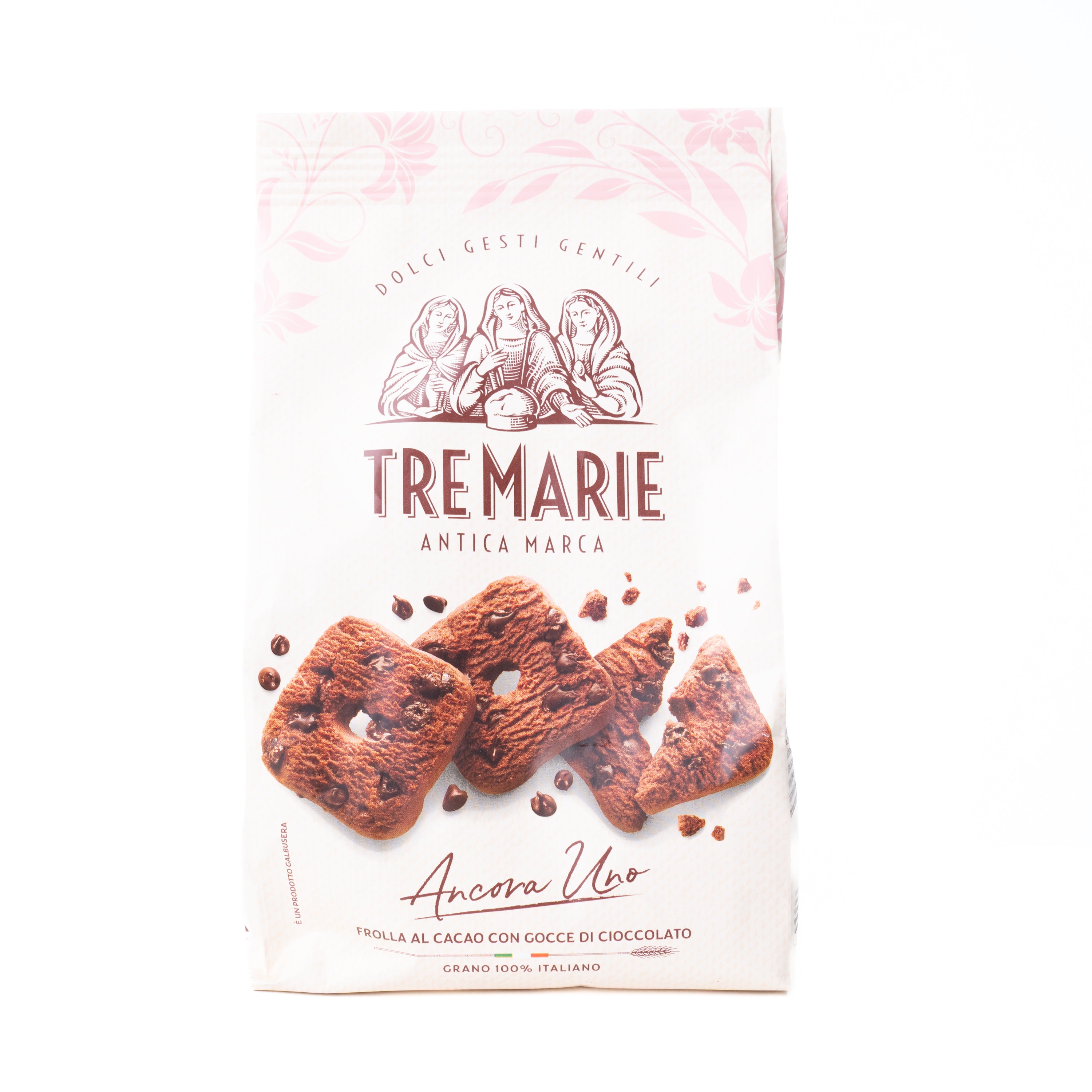 Biscuiți cu cacao și picături de ciocolată Tre Marie, 315 g