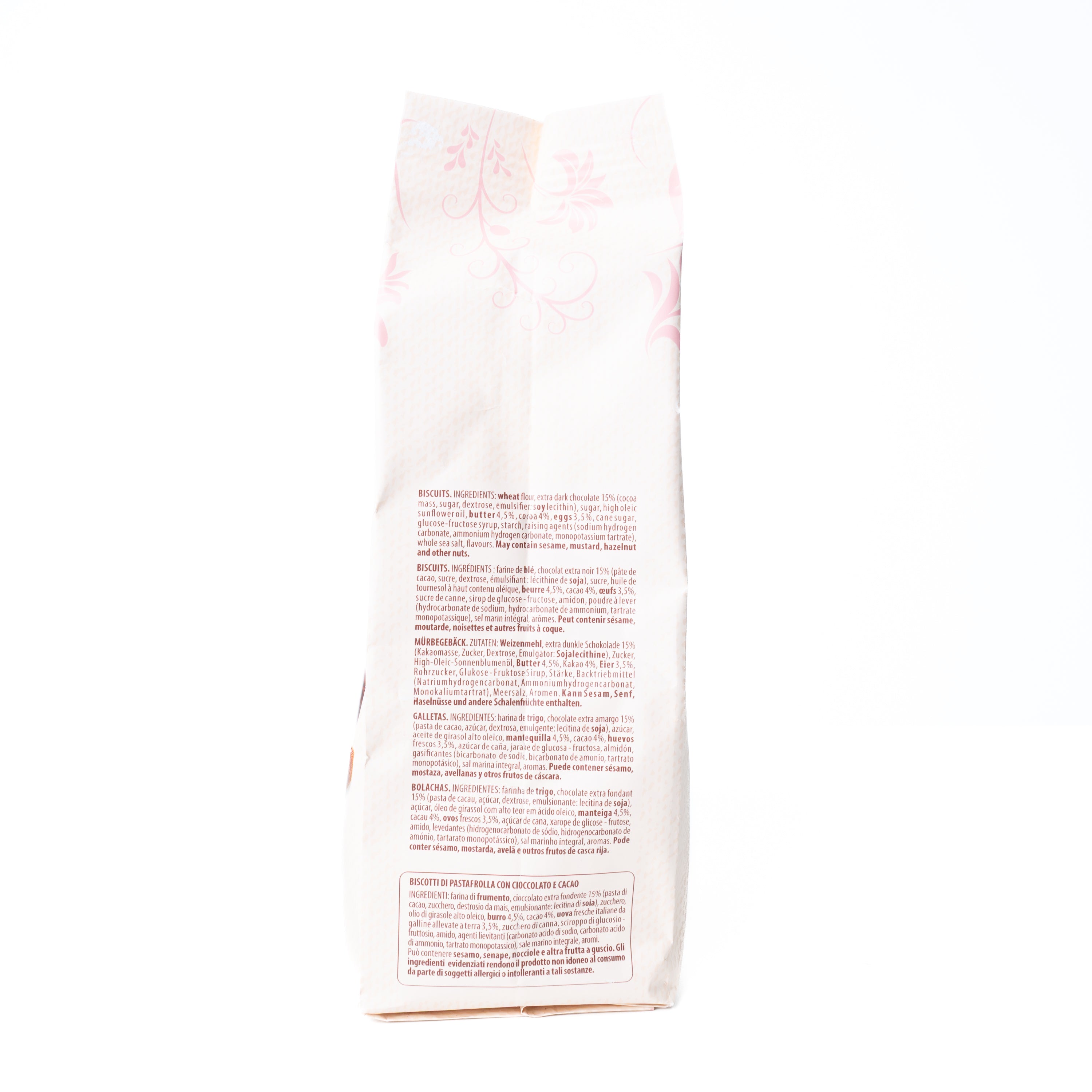 Biscuiți cu cacao și picături de ciocolată Tre Marie, 315 g