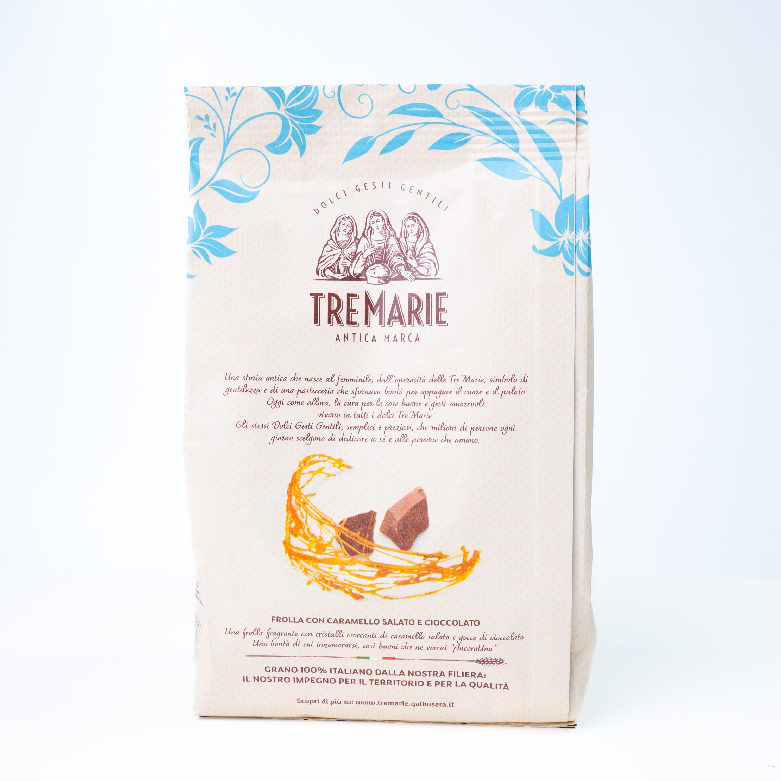 Biscuiți cu caramel și picături de ciocolată Tre Marie, 315 g