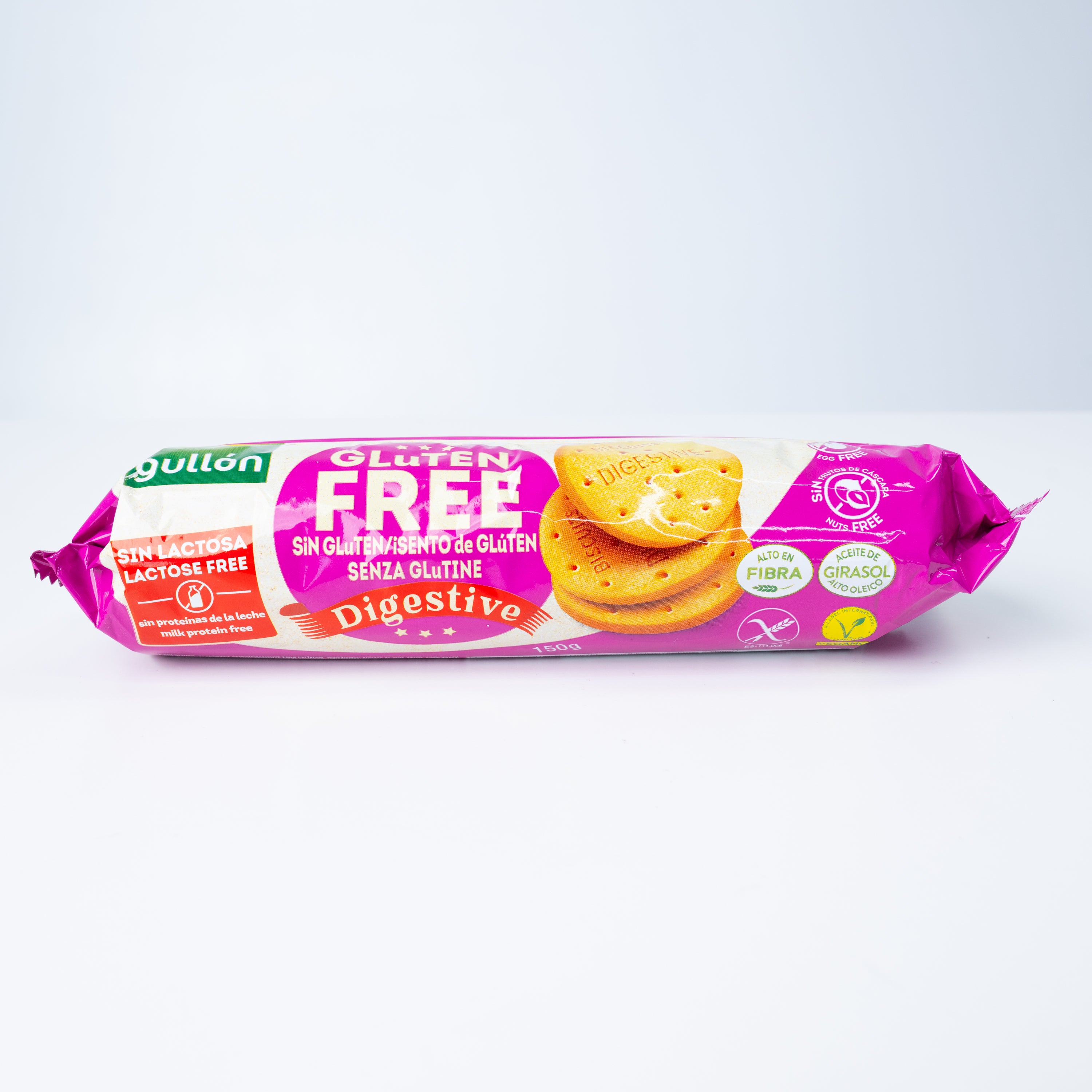 Biscuiți digestivi fără gluten Gullón, 150 g