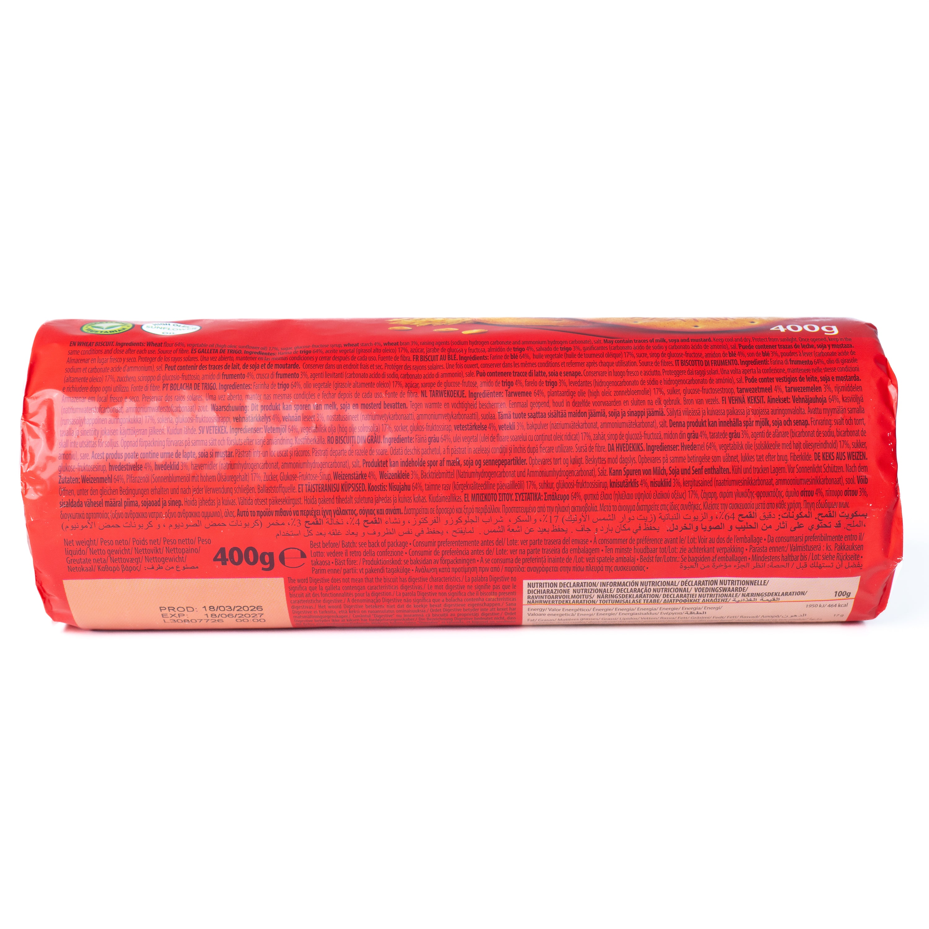 Biscuiți digestivi Gullón, 400 g