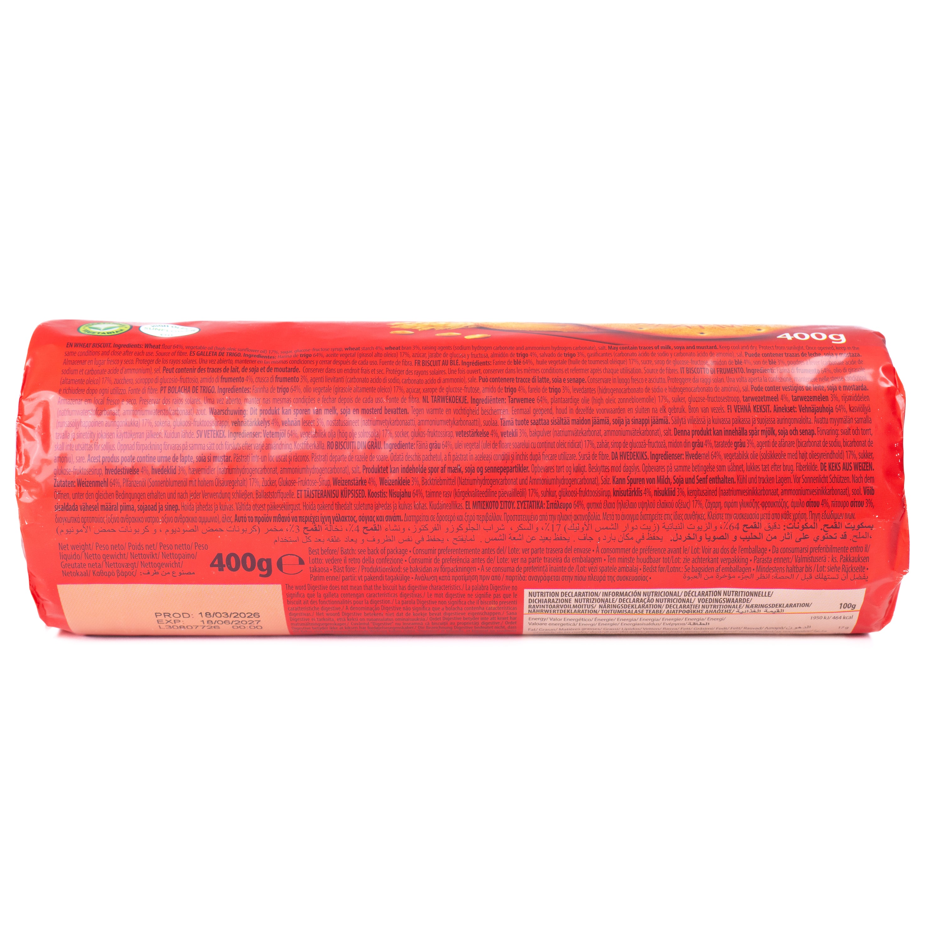 Biscuiți digestivi Gullón, 400 g