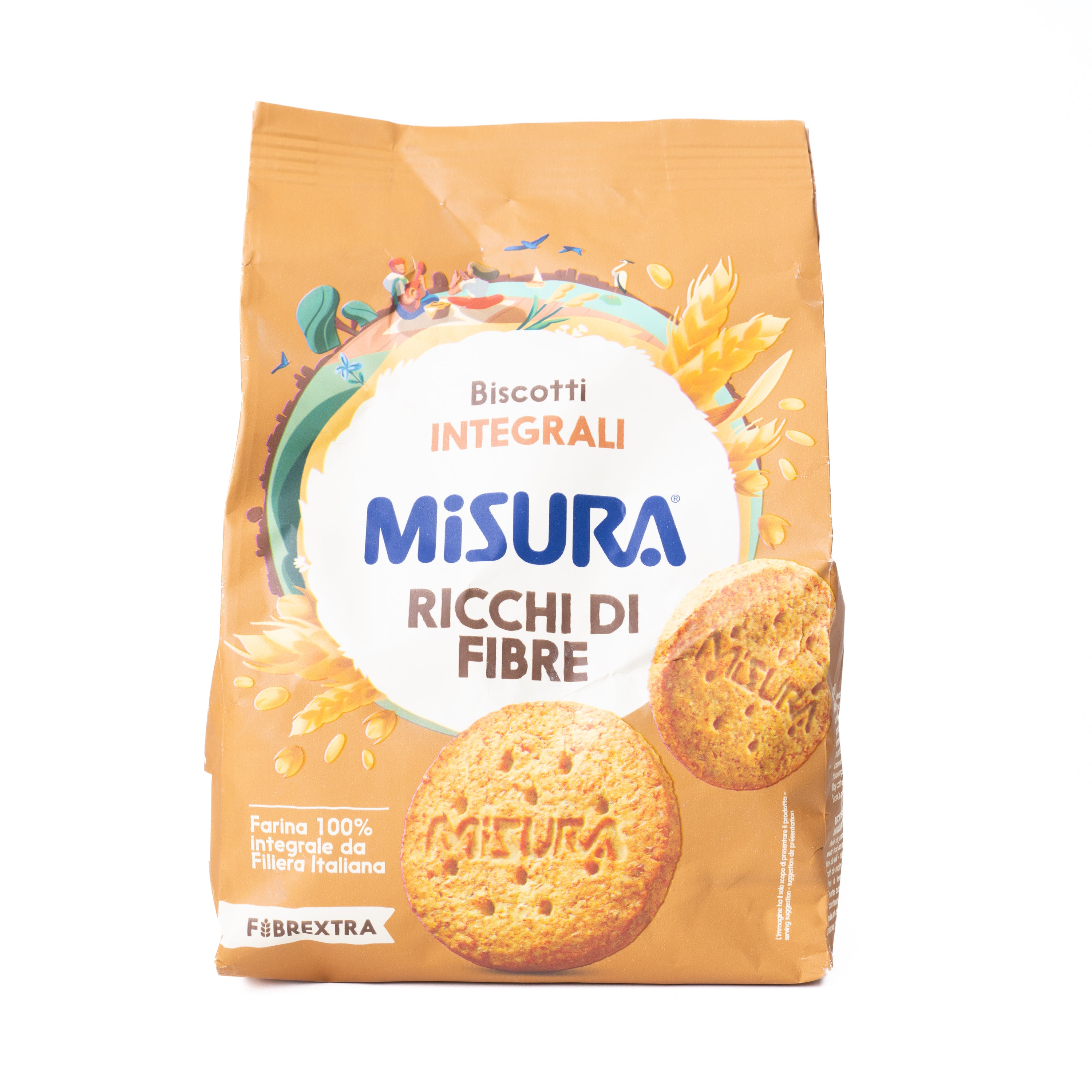 Biscuiți integrali Fibrextra Misura, 330 g