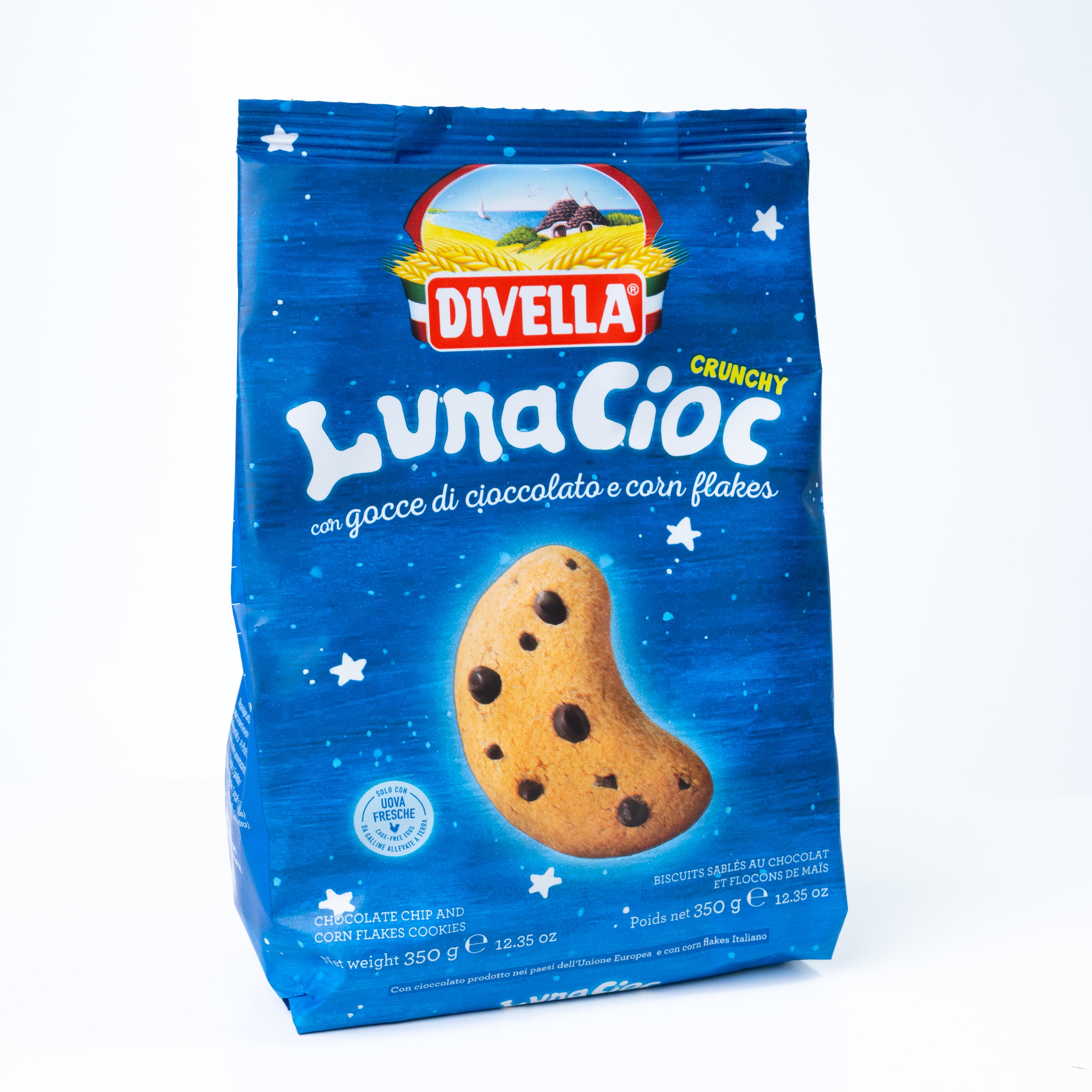 Biscuiți Lunacioc Divella, 350 g